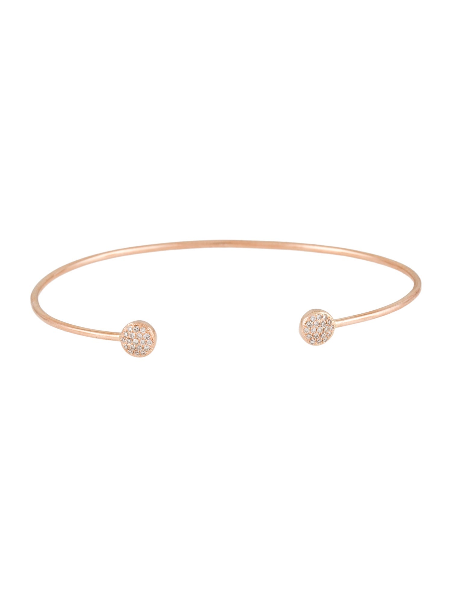 Bracelet 14K Diamond Cuff