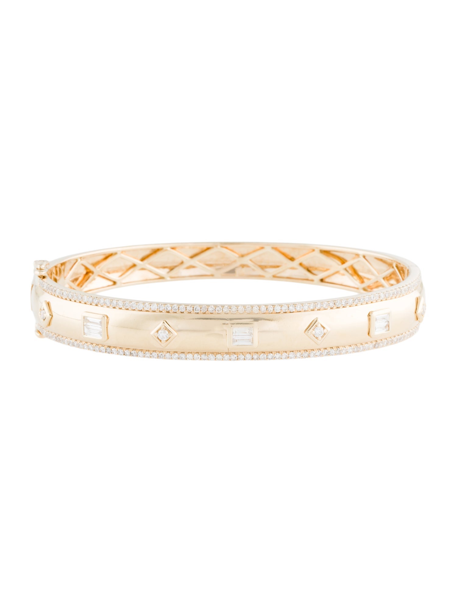 Bracelet 14K Diamond Bangle