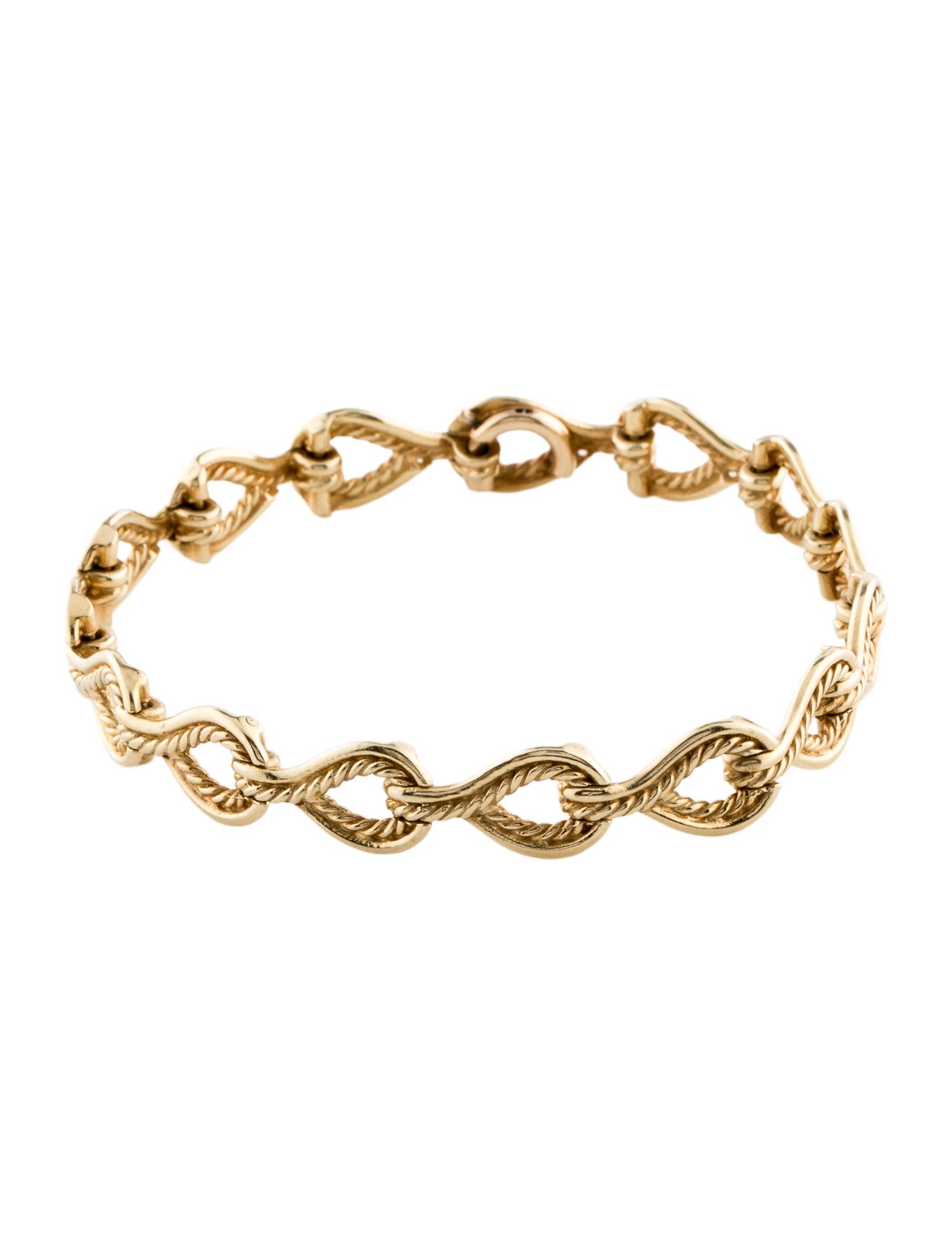 Bracelet 14K Twisted Rope