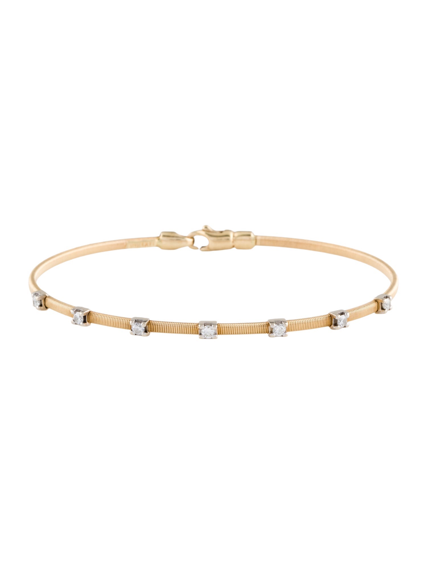 Bracelet 14K Diamond Bangle