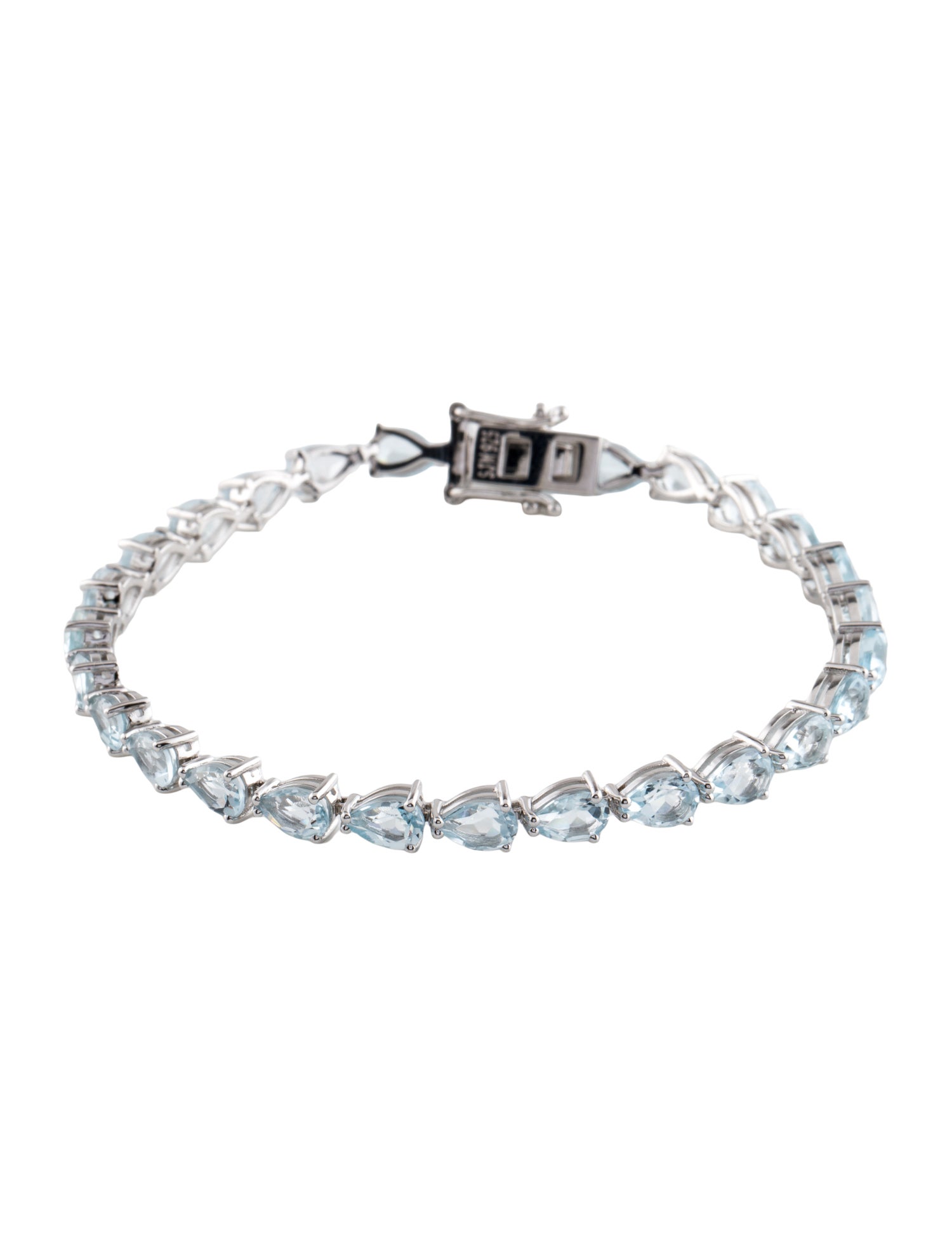 Bracelet 12.50ctw Topaz Link Bracelet w/ Tags