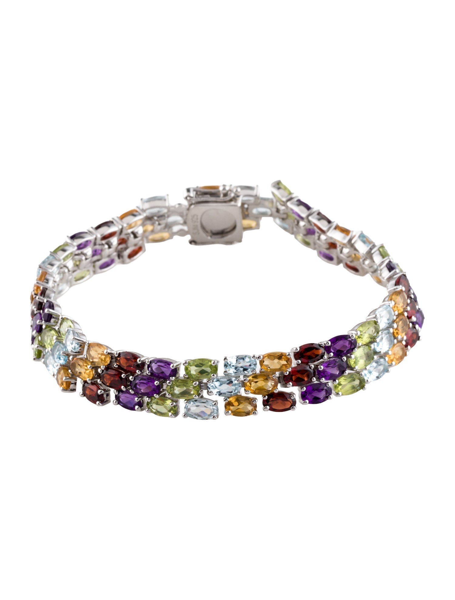 Bracelet Multi-Stone Tennis Bracelet w/ Tags