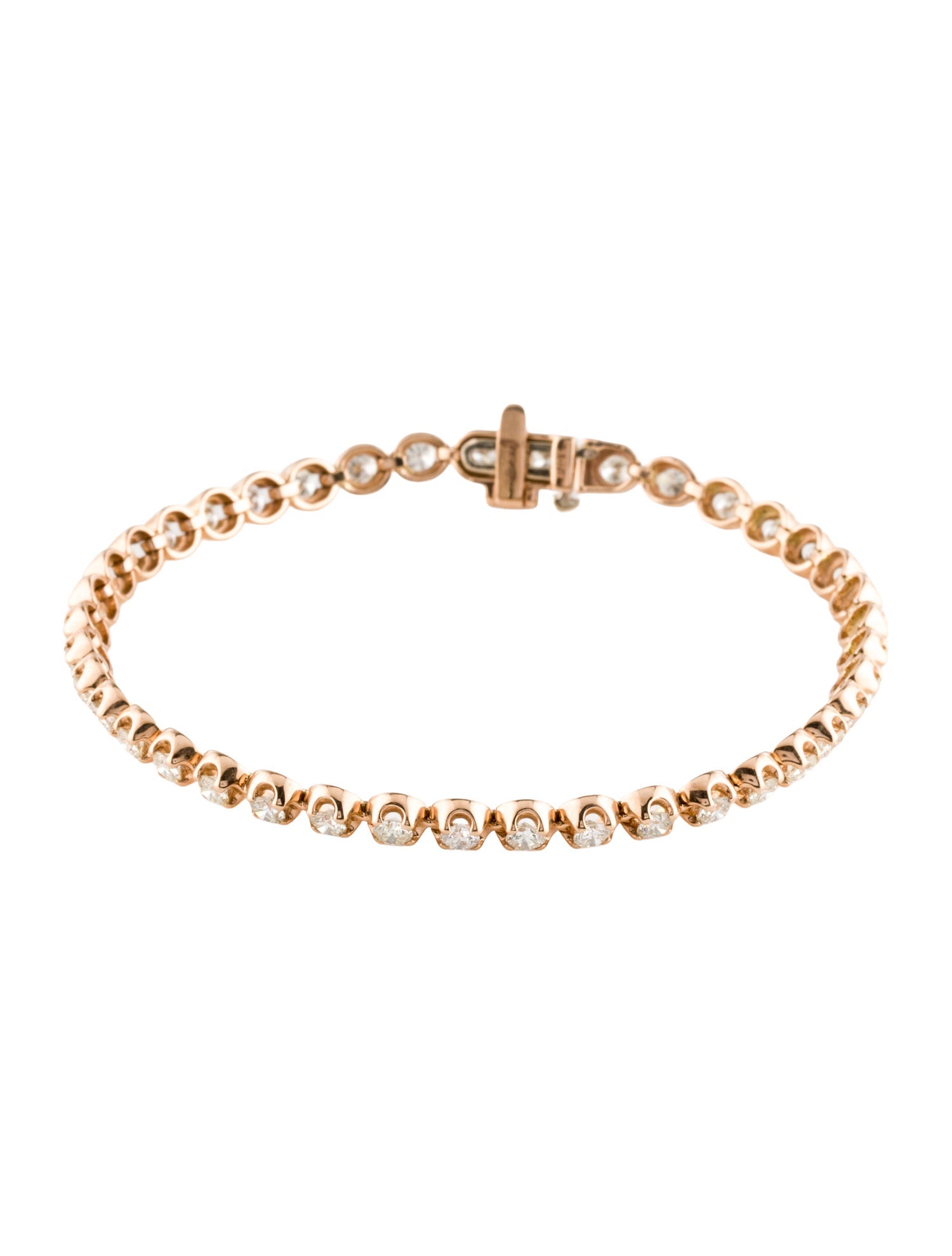 Bracelet 14K 3.07 Diamond Tennis