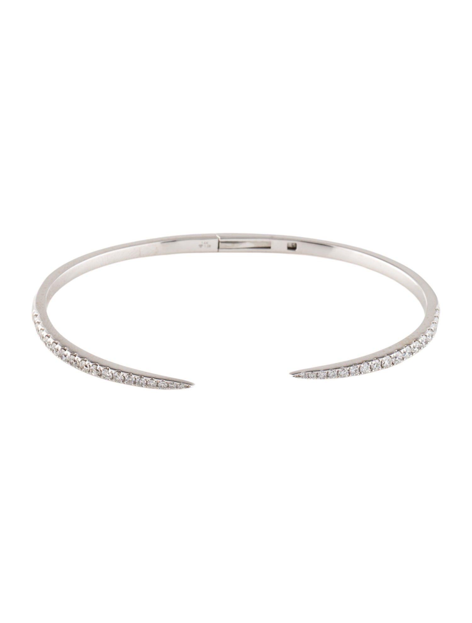 Bracelet 14K 1.08tw Diamond Cuff