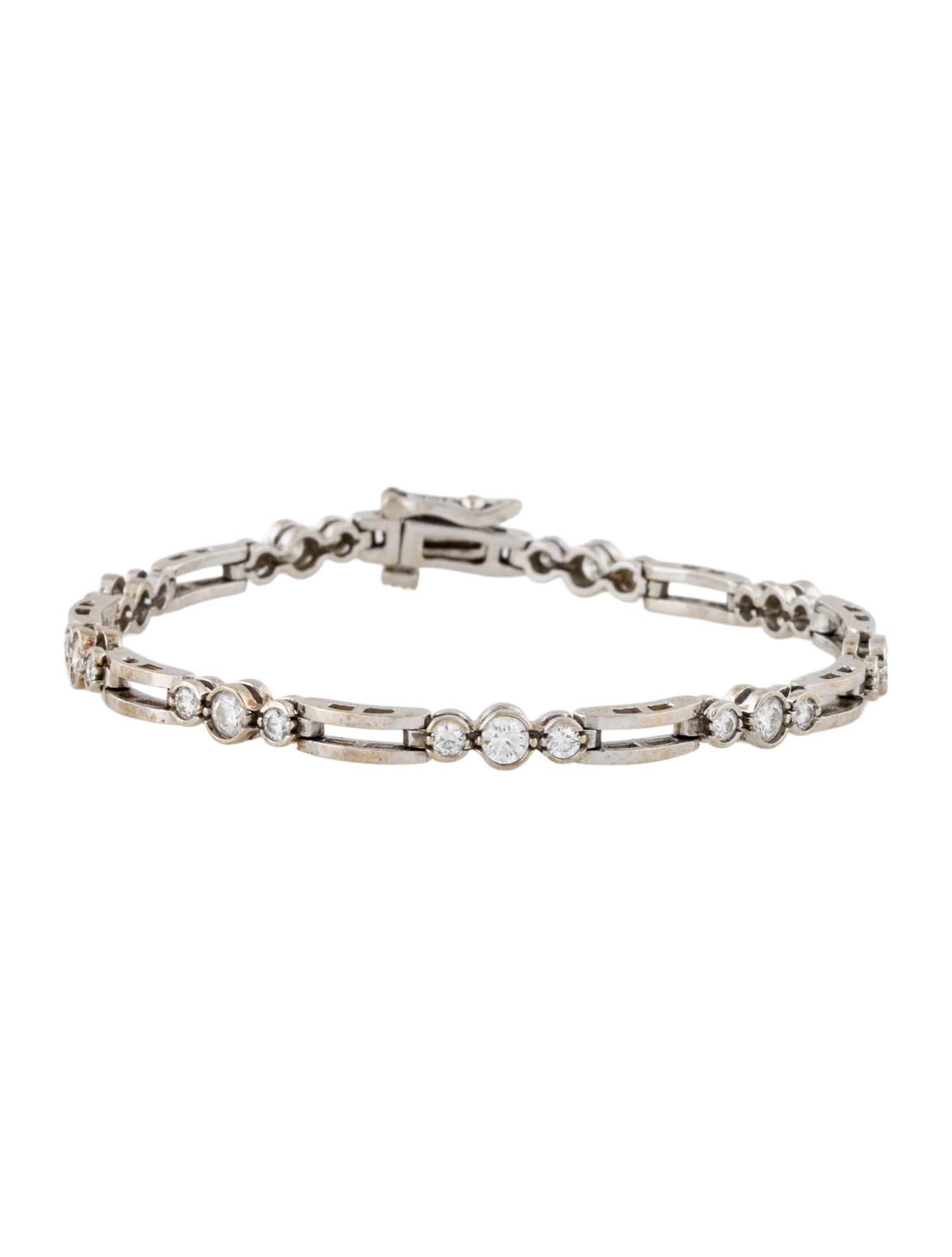 Bracelet 18K Diamond Link