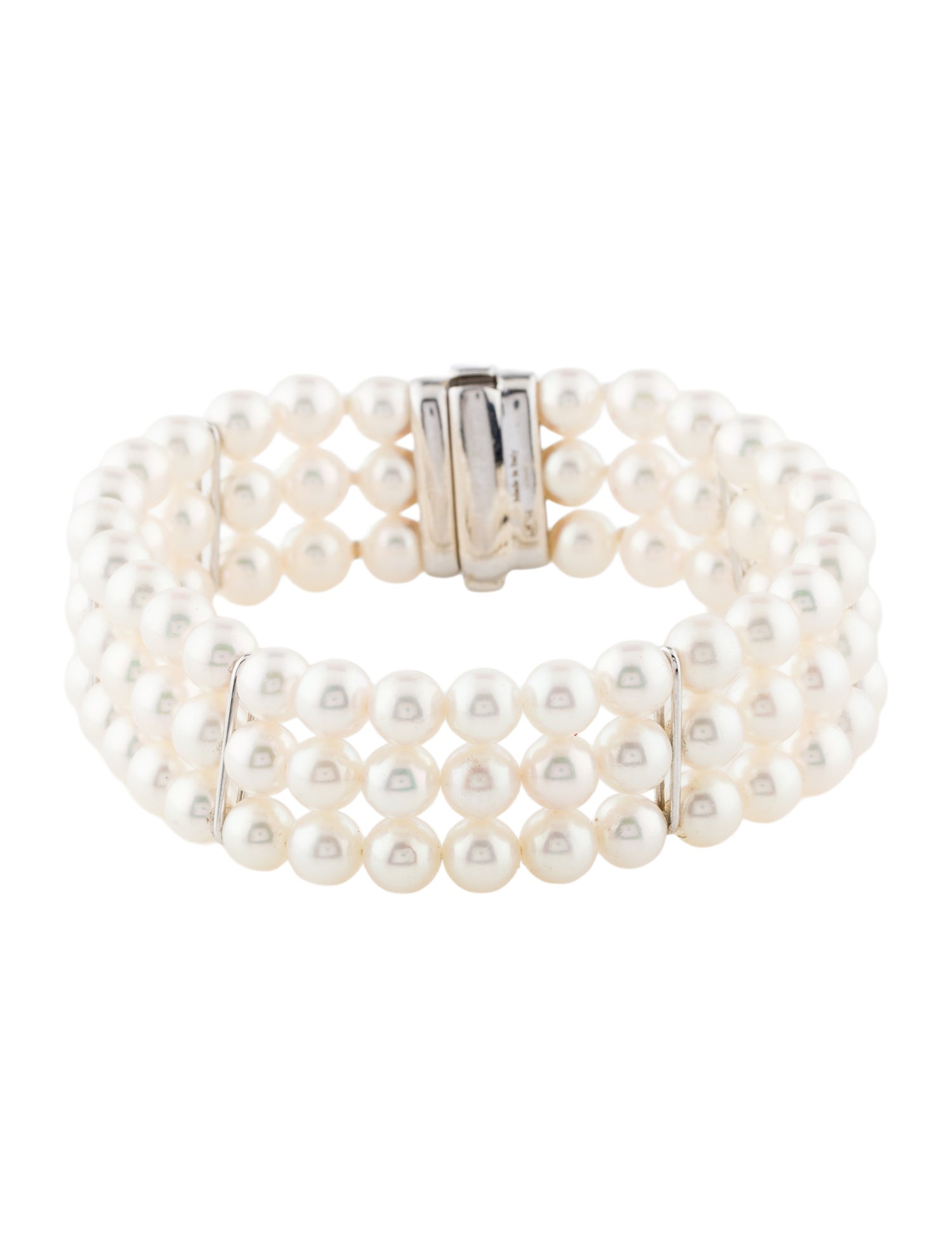 Bracelet 18K Pearl Bead Strand Bracelet