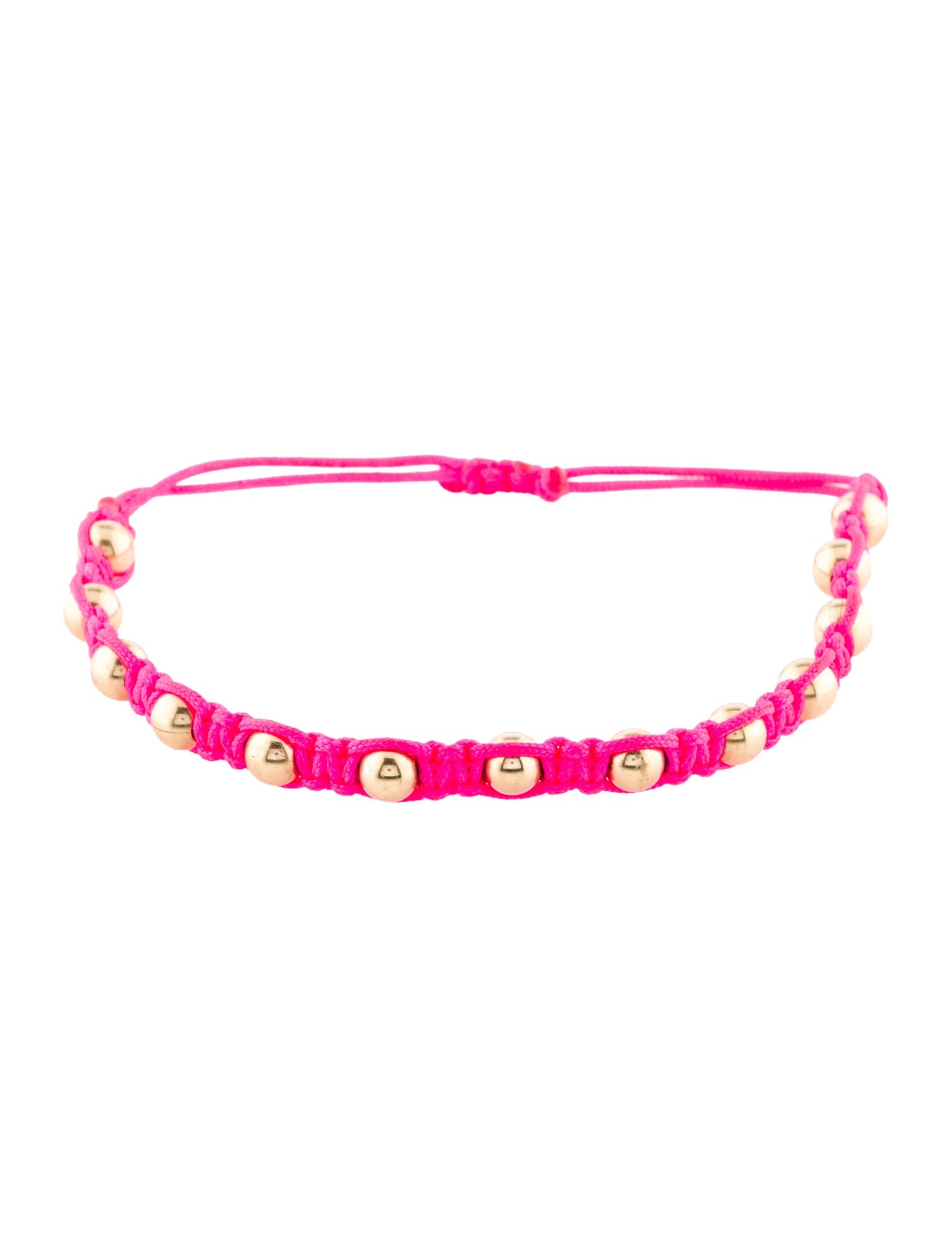 Bracelet 10K Braided Bead