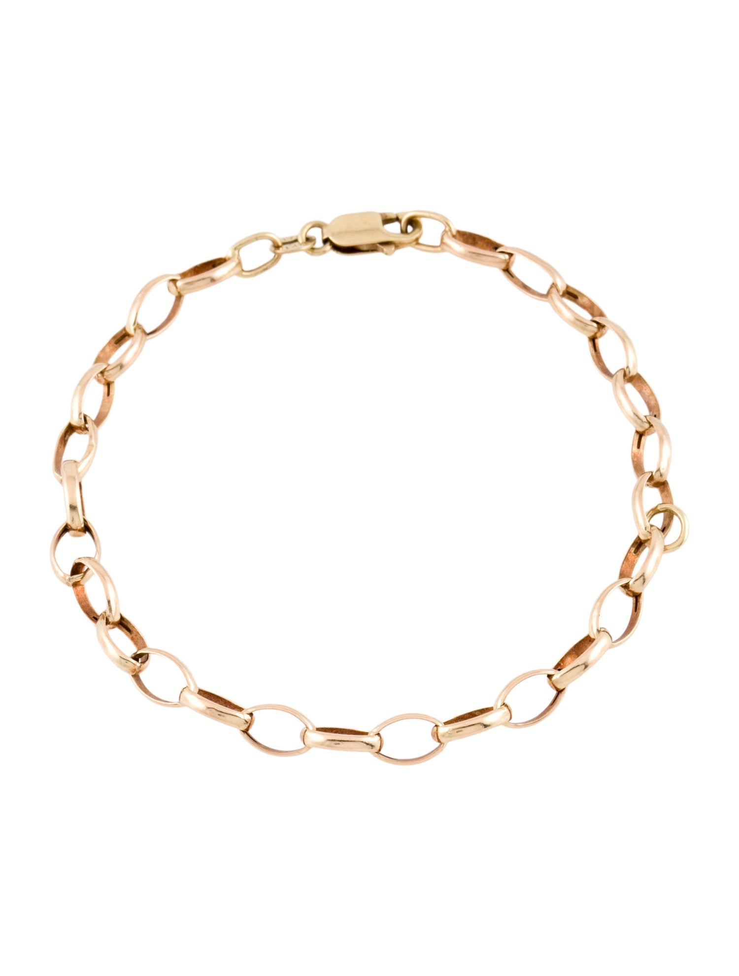 Bracelet 14K Oval Link