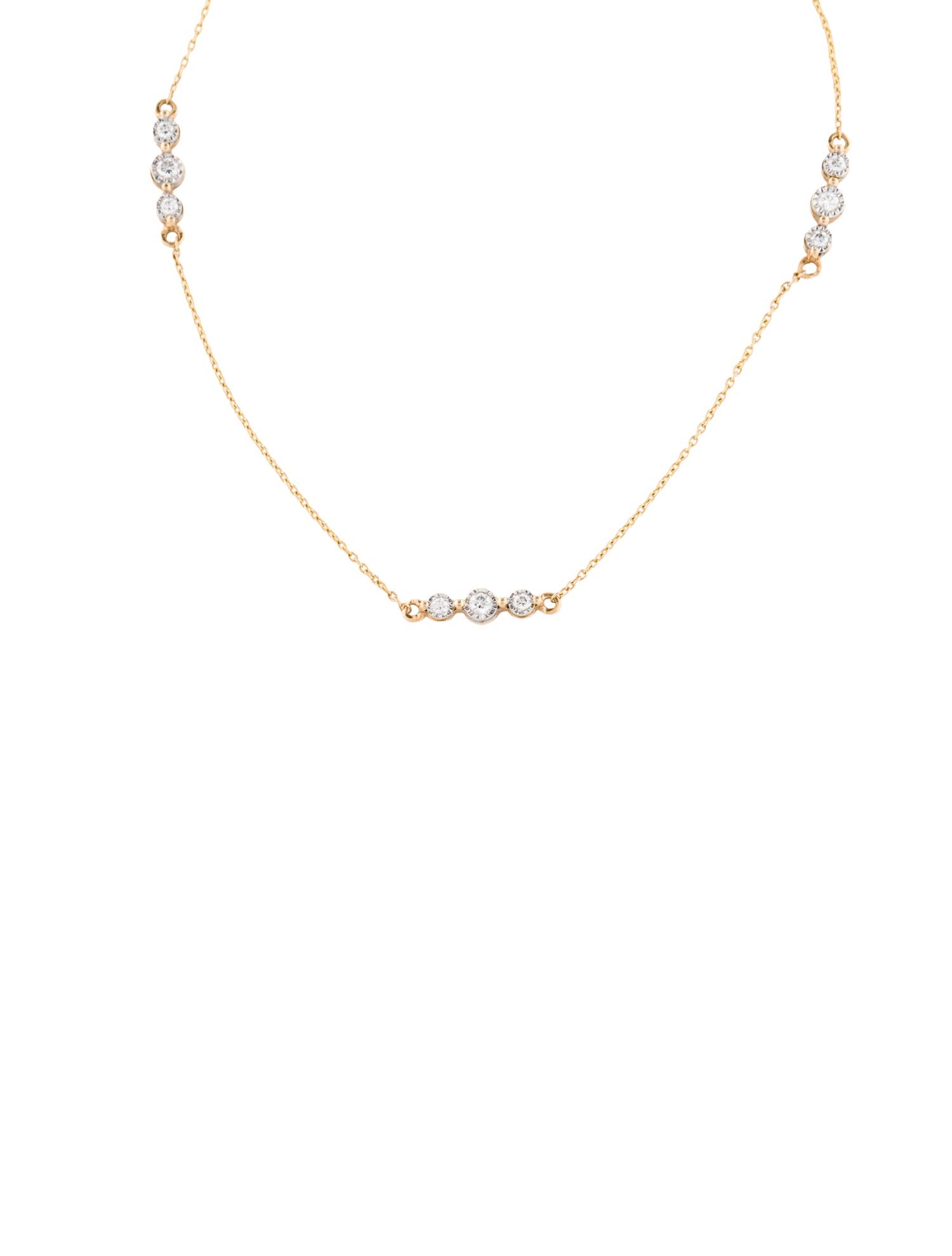 Bracelet 14K Diamond Station