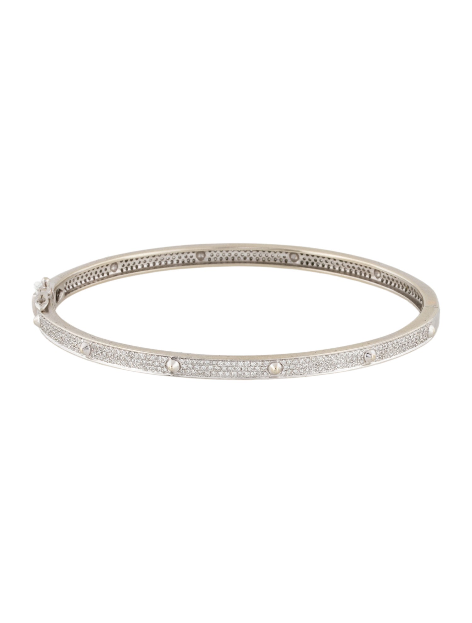 Bracelet 14K 1.60ct Diamond Bangle
