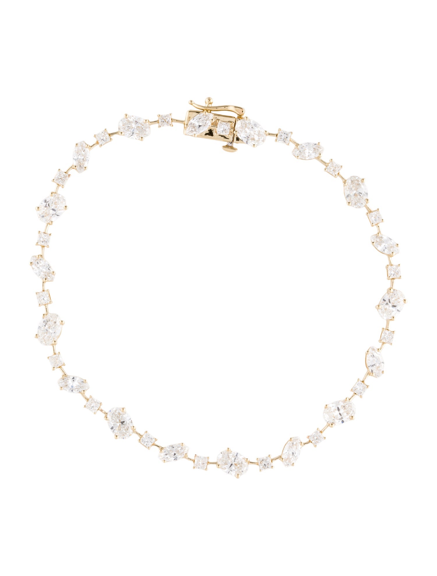 Bracelet 14K 5.27ctw Lab-Grown Diamond Station