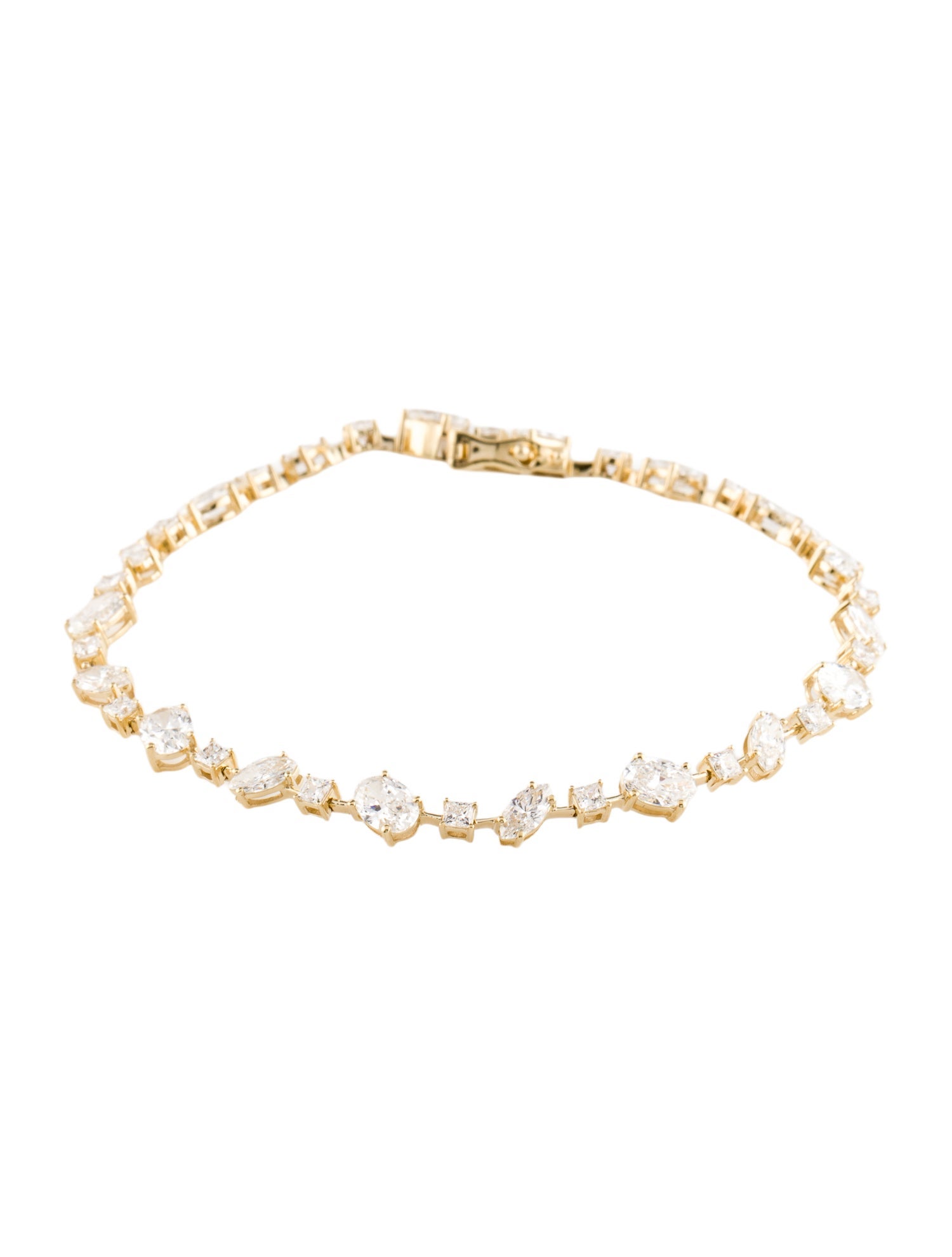 Bracelet 14K 5.39ctw Lab Grown Diamond Link