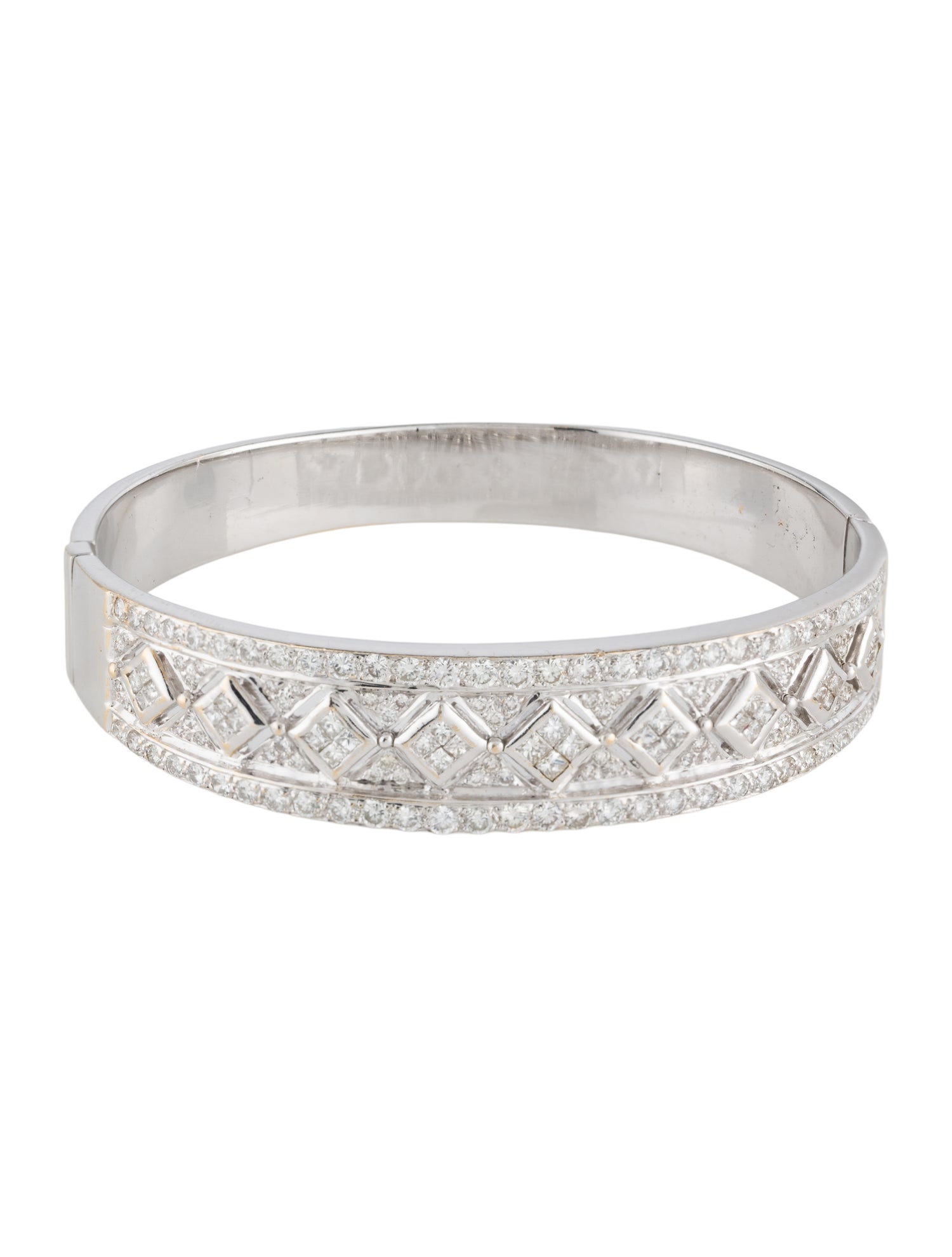 Bracelet 18K 2.50ctw Diamond Bangle