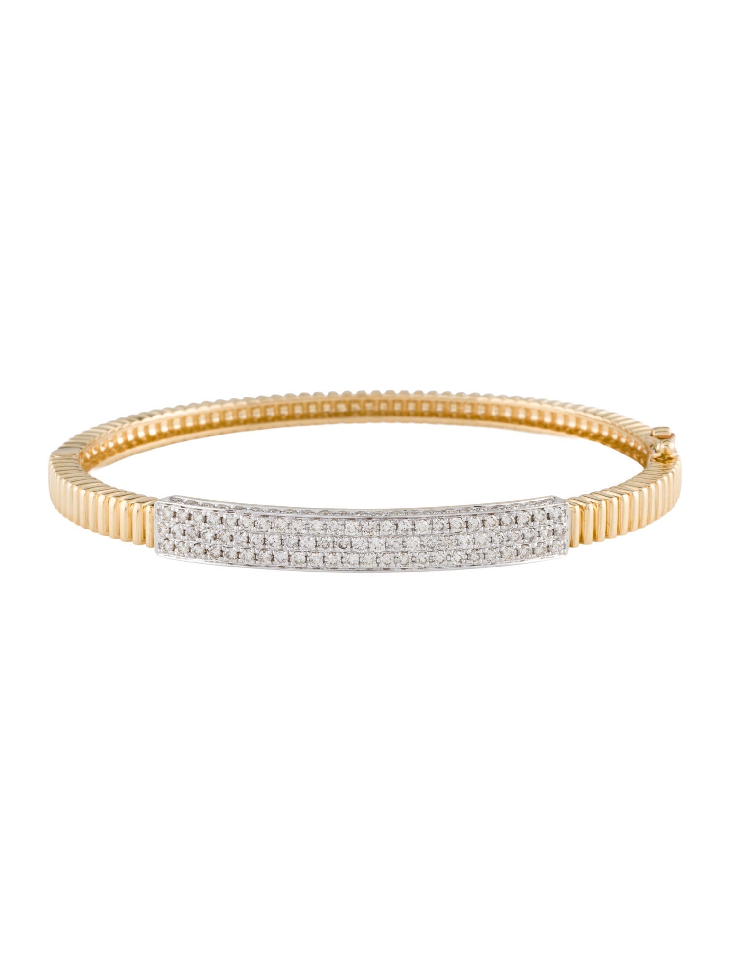 Bracelet 14K 1.40ctw Diamond Bangle