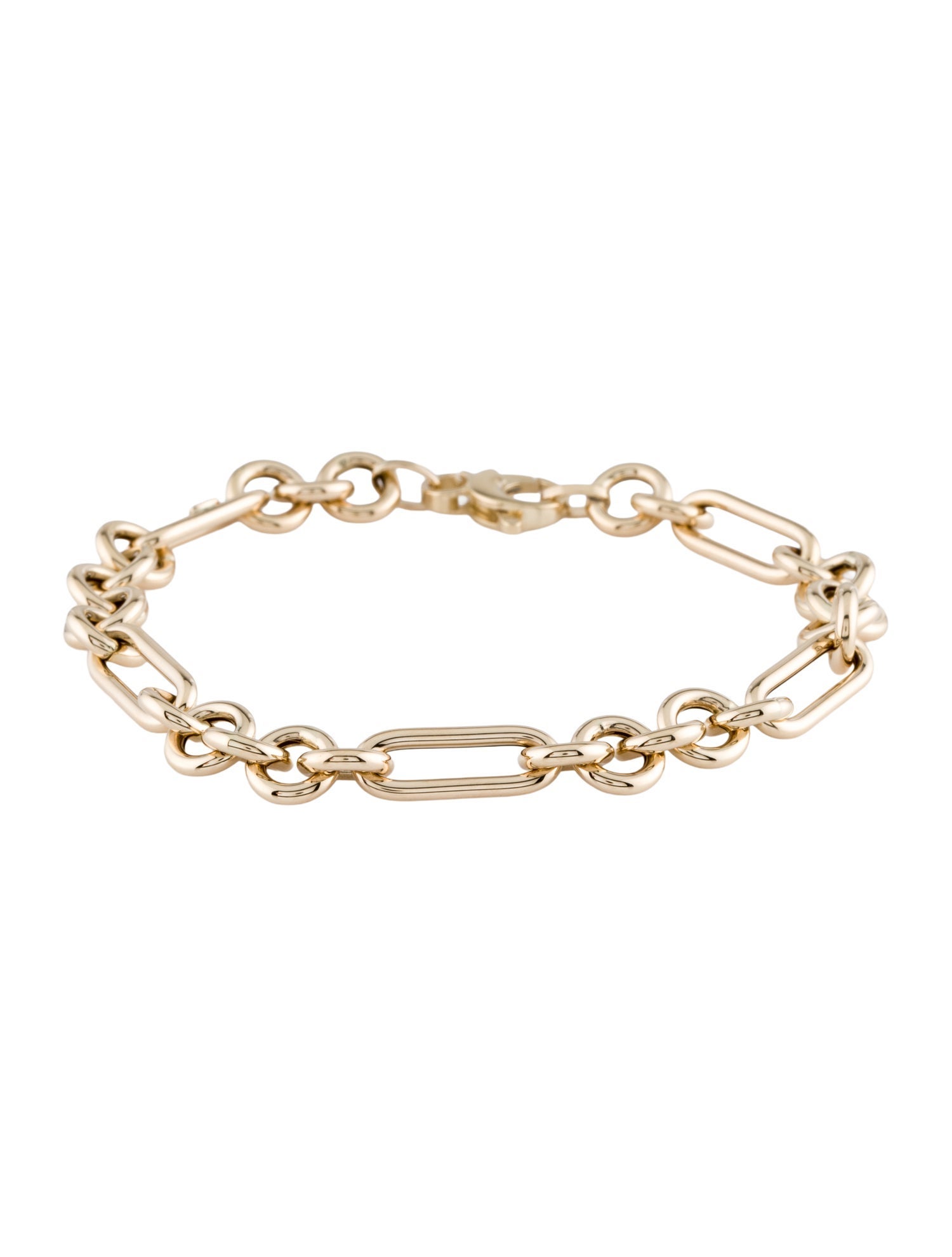 Bracelet 14K Fashion Figaro Link