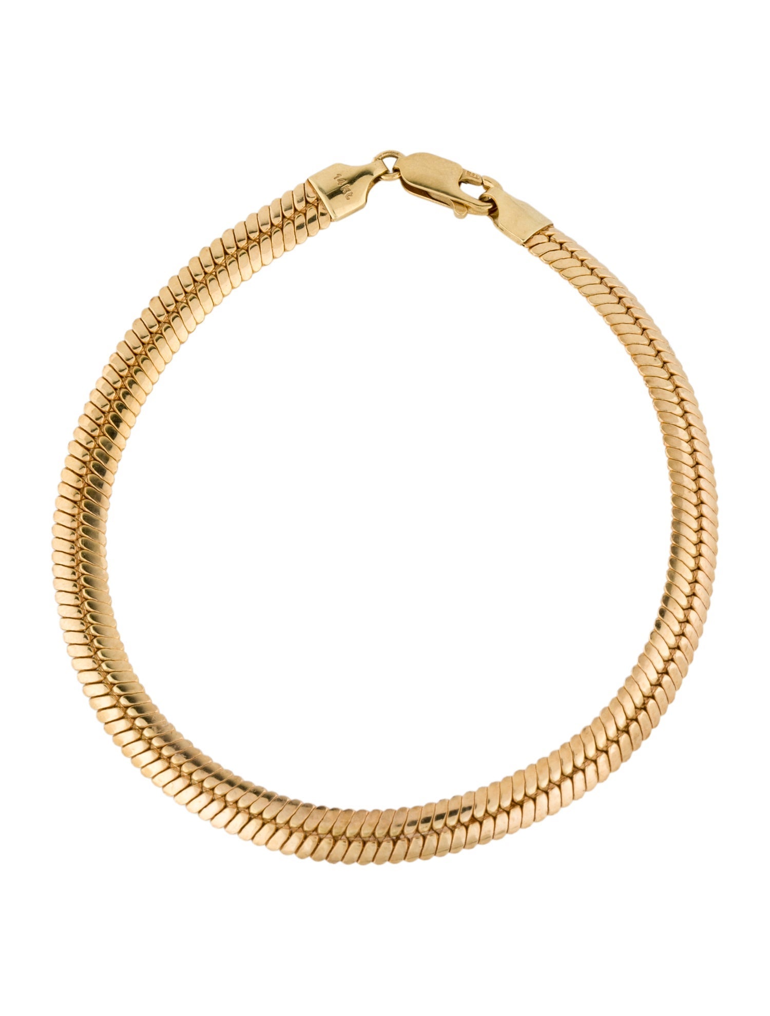 Bracelet 14K Snake Chain