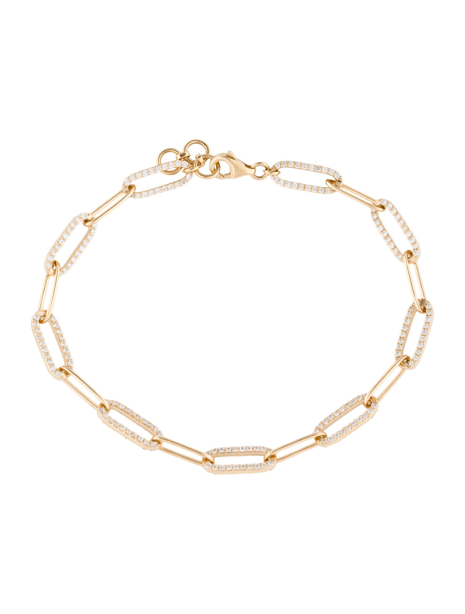 Bracelet 18K 1.74ctw Diamond Link