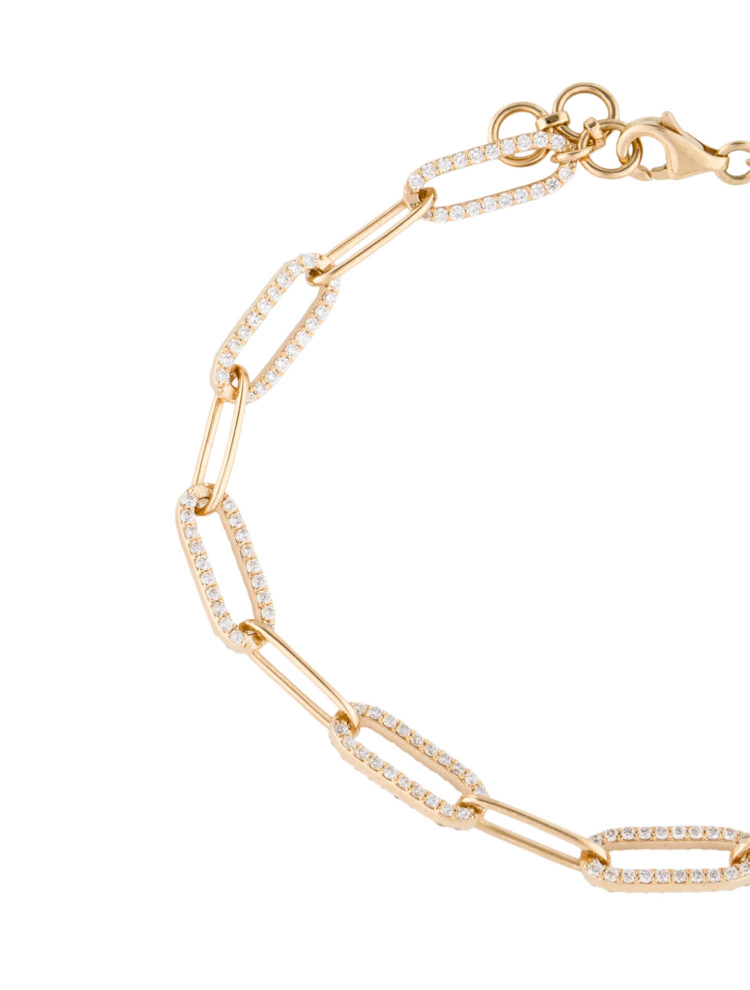 Bracelet 18K 1.74ctw Diamond Link