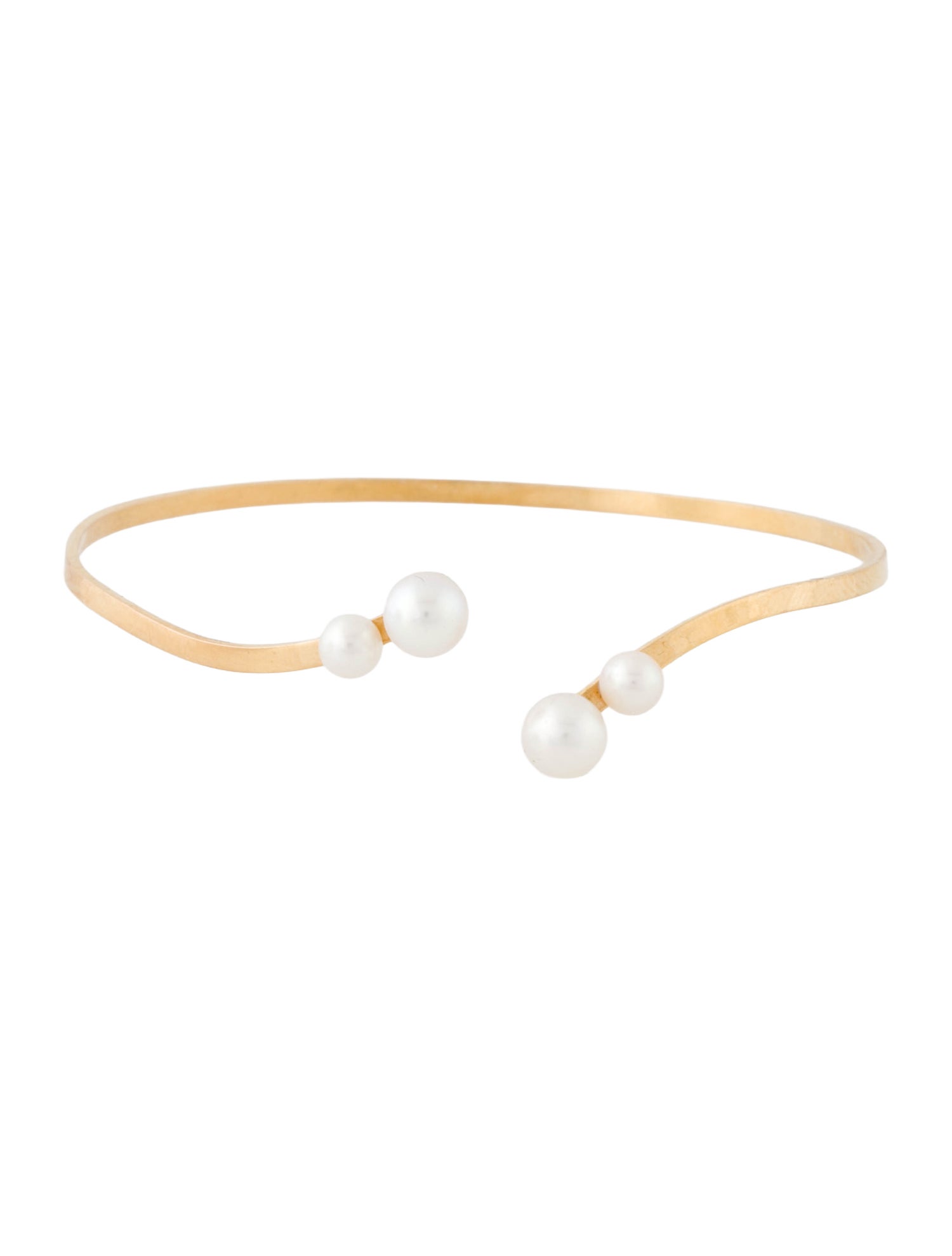 Bracelet Stigbert 18K Pearl Cuff