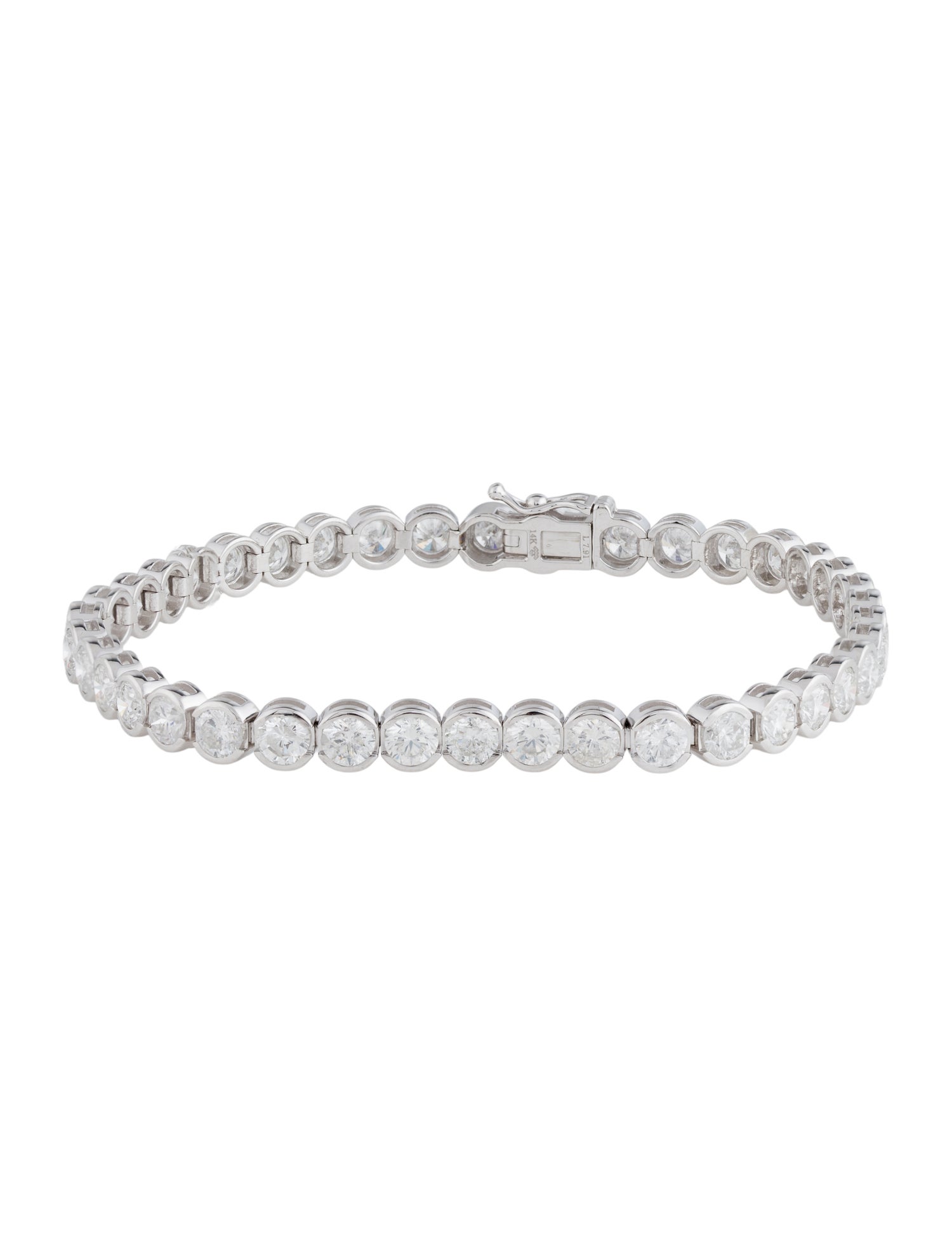 Bracelet 14K 7.91ctw Diamond Tennis