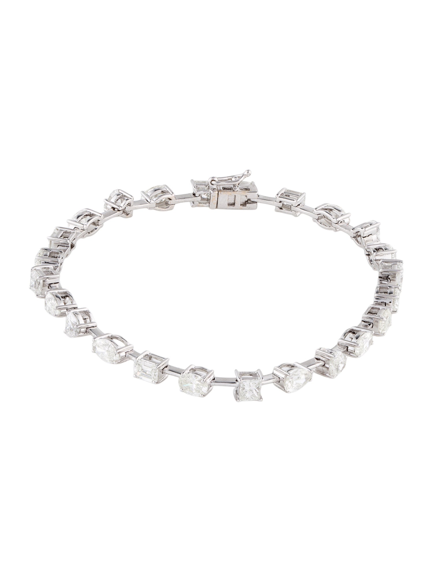 Bracelet 18K 5.87ctw Diamond Link Bracelet
