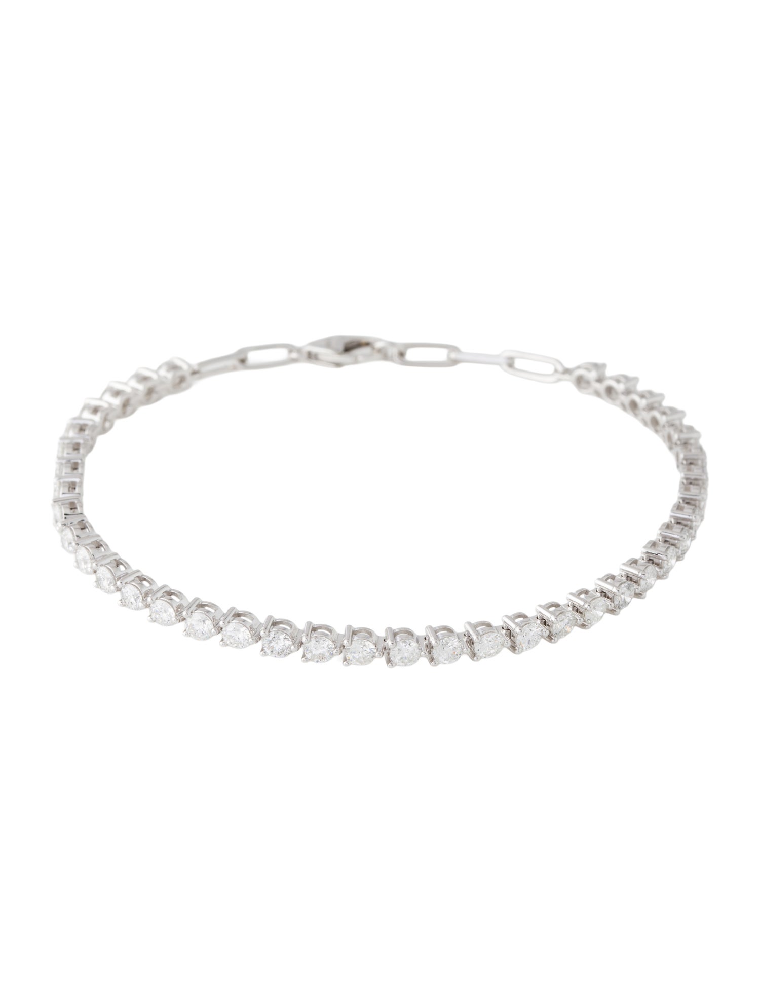 Bracelet 14K 2.86ctw Tennis