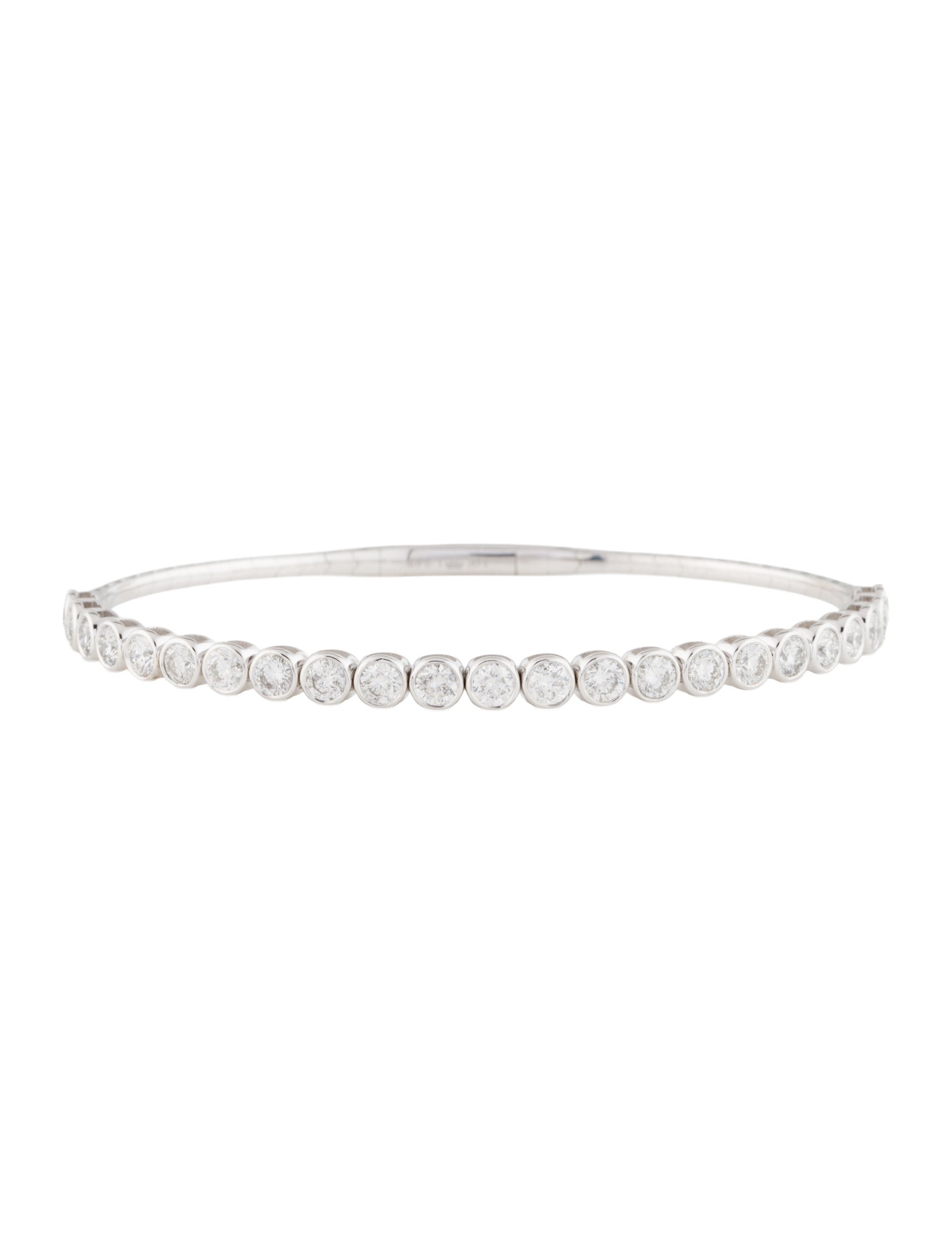 Bracelet 14K 2.93ctw Diamond Flexible Bangle
