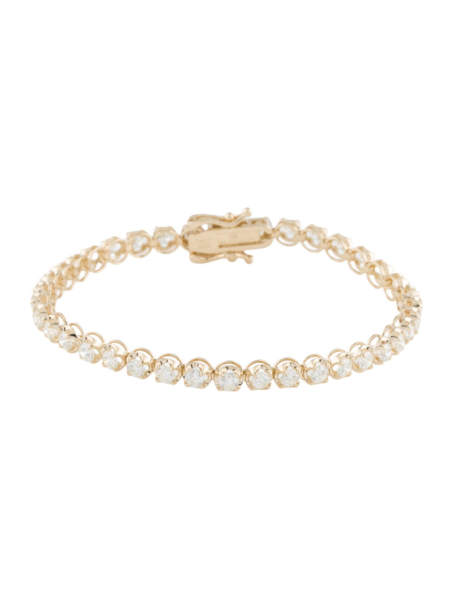 Bracelet 14K 5.00ctw Diamond Tennis