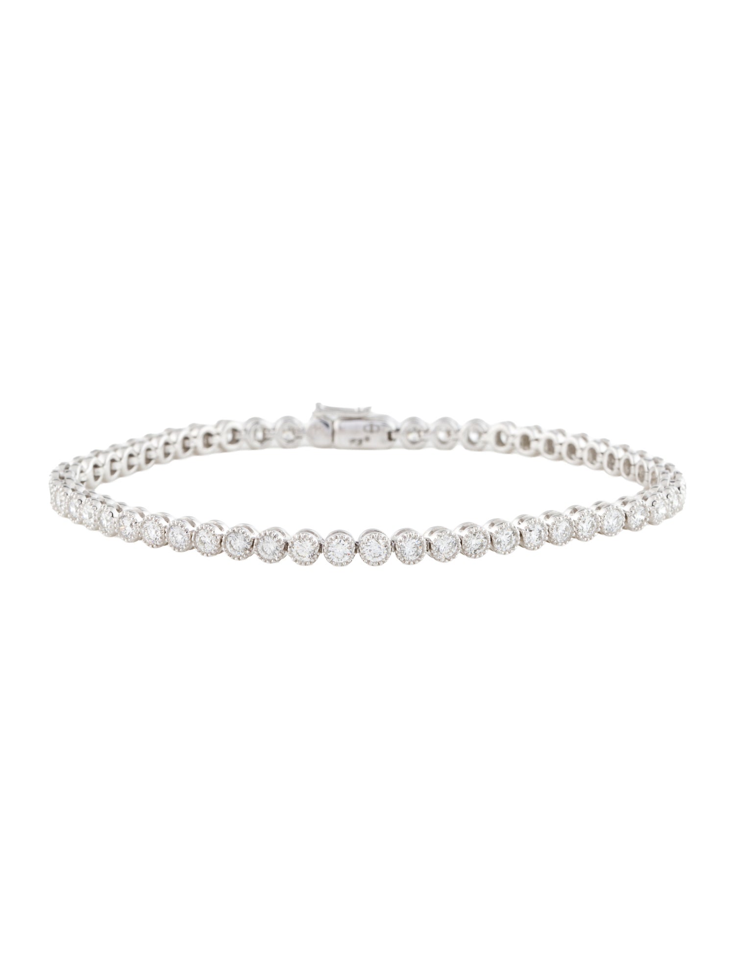Bracelet 14K 2.87ctw Diamond Tennis