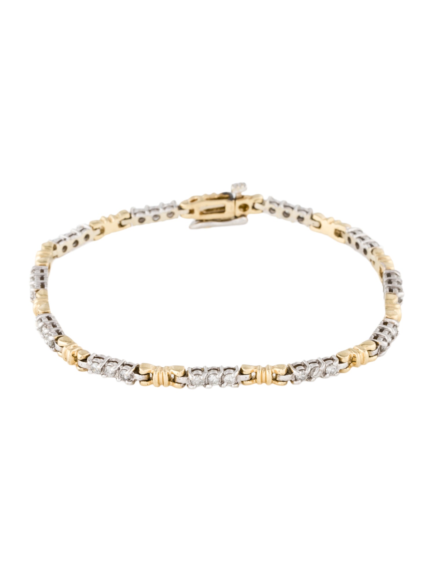 Bracelet 14K Diamond Link