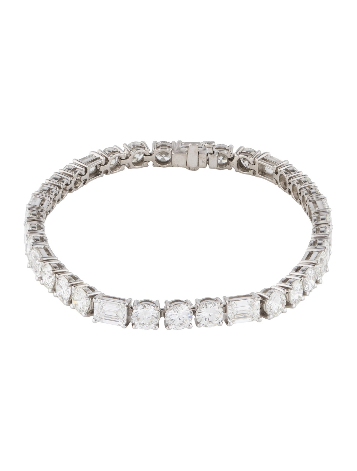 Bracelet 18K 11.96ctw Diamond Link Bracelet