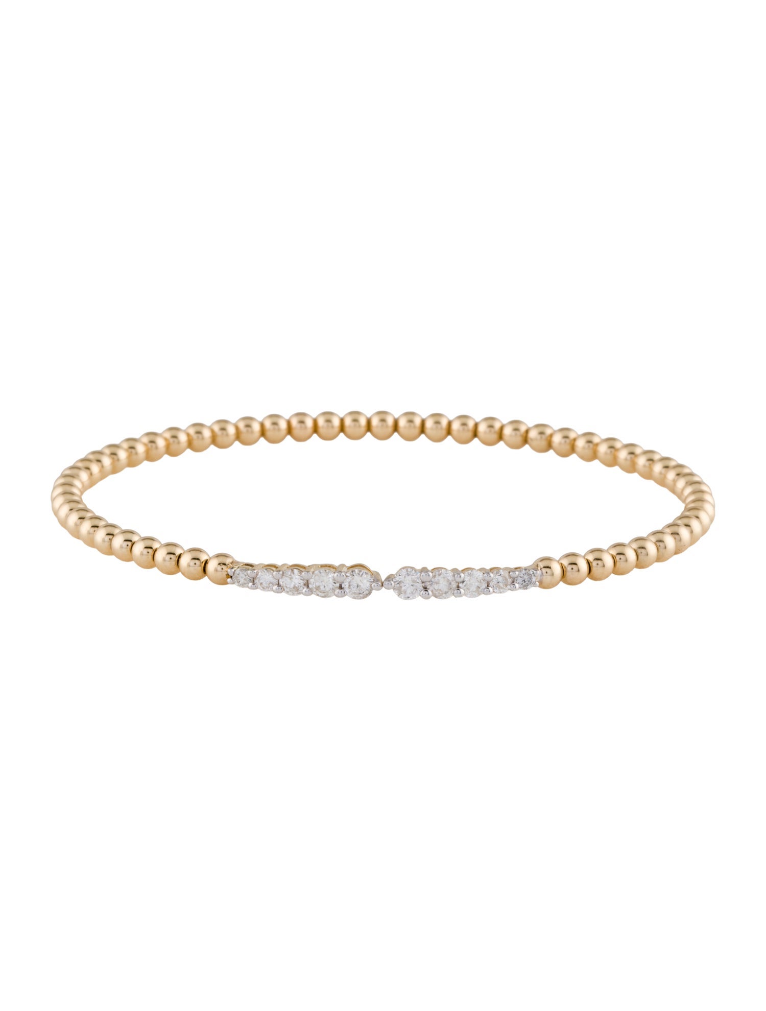Bracelet 14K Diamond Cuff