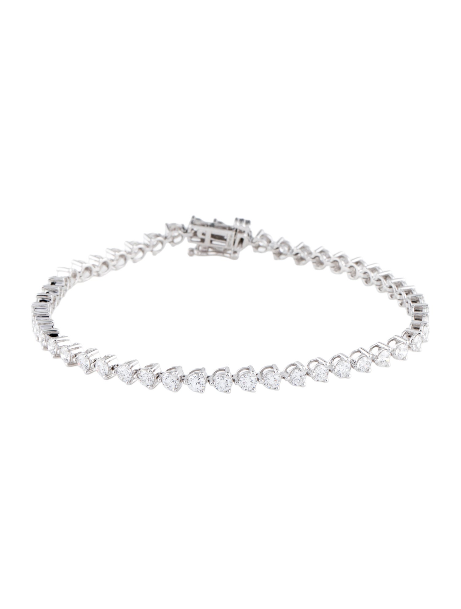 Bracelet 14K 3.92ctw Lab Grown Diamond Link Bracelet