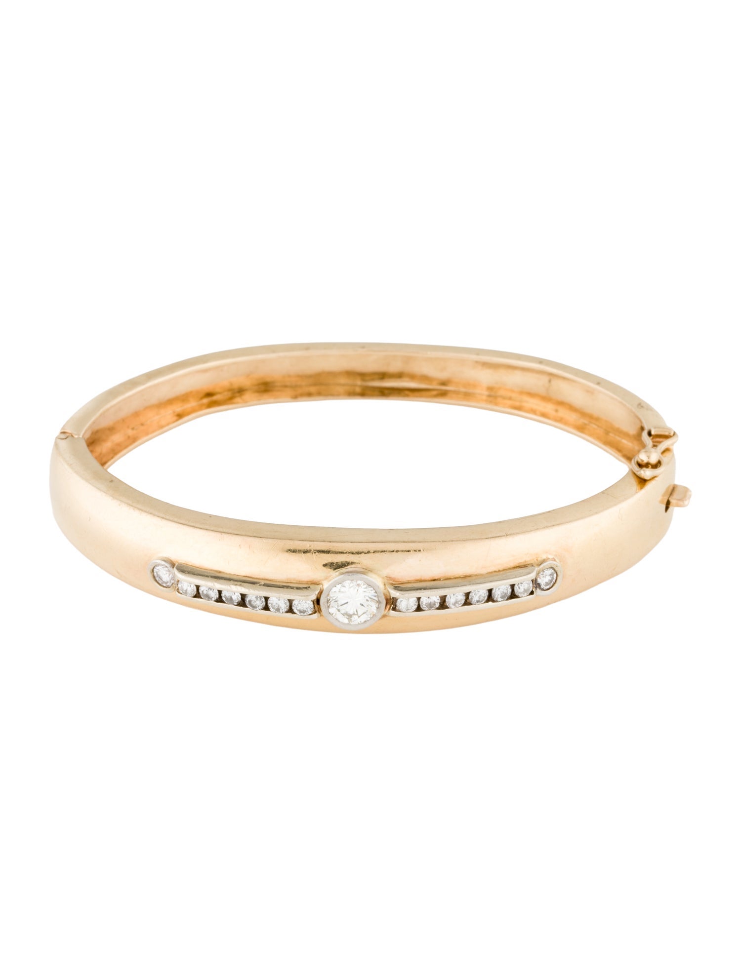 Bracelet 14K 1.22ctw Diamond Bangle