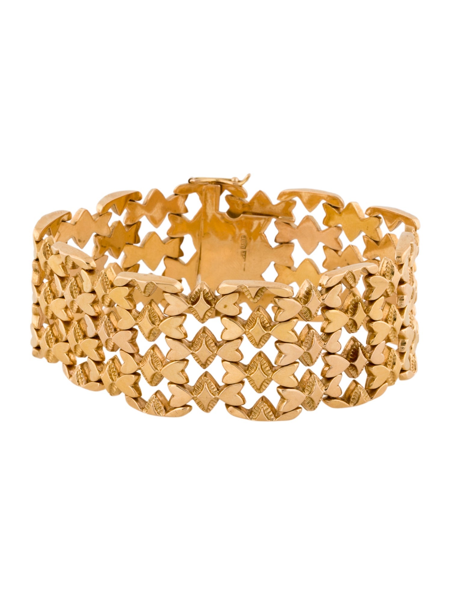 Bracelet 18K Wide Link