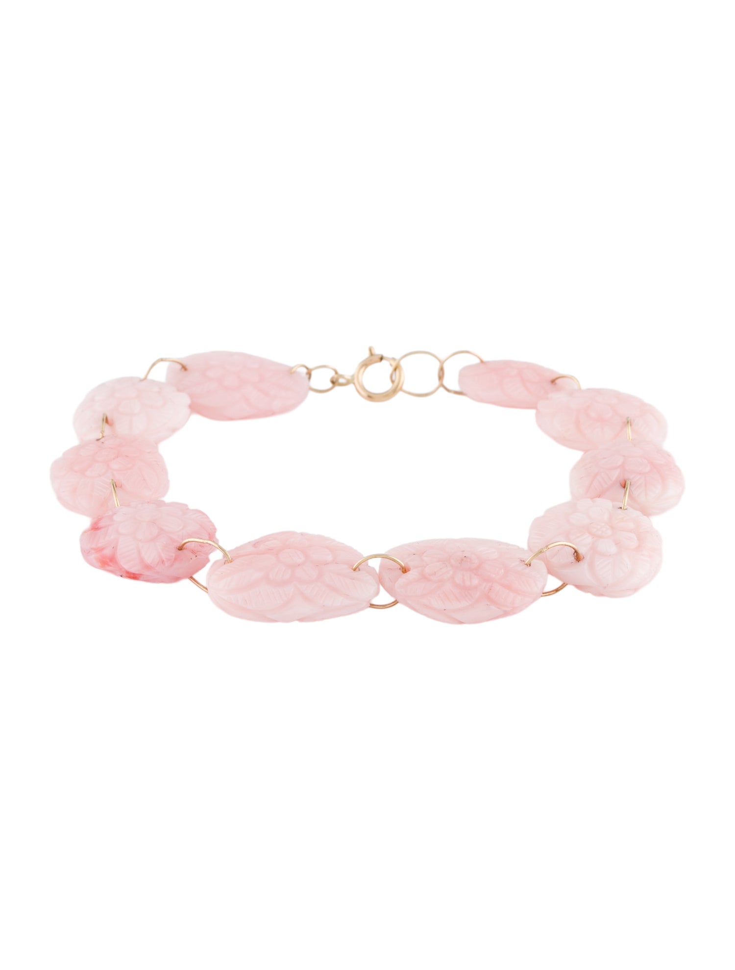 Bracelet 14K Opal Link