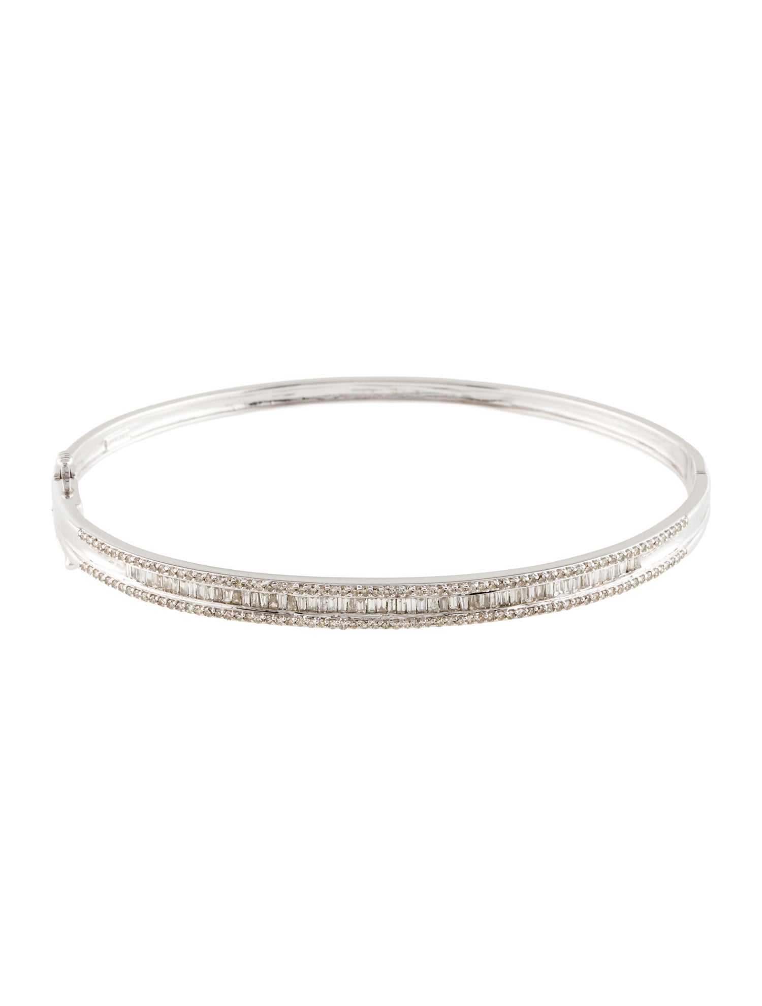 Bracelet 14K 1.22ctw Diamond Bangle Bracelet