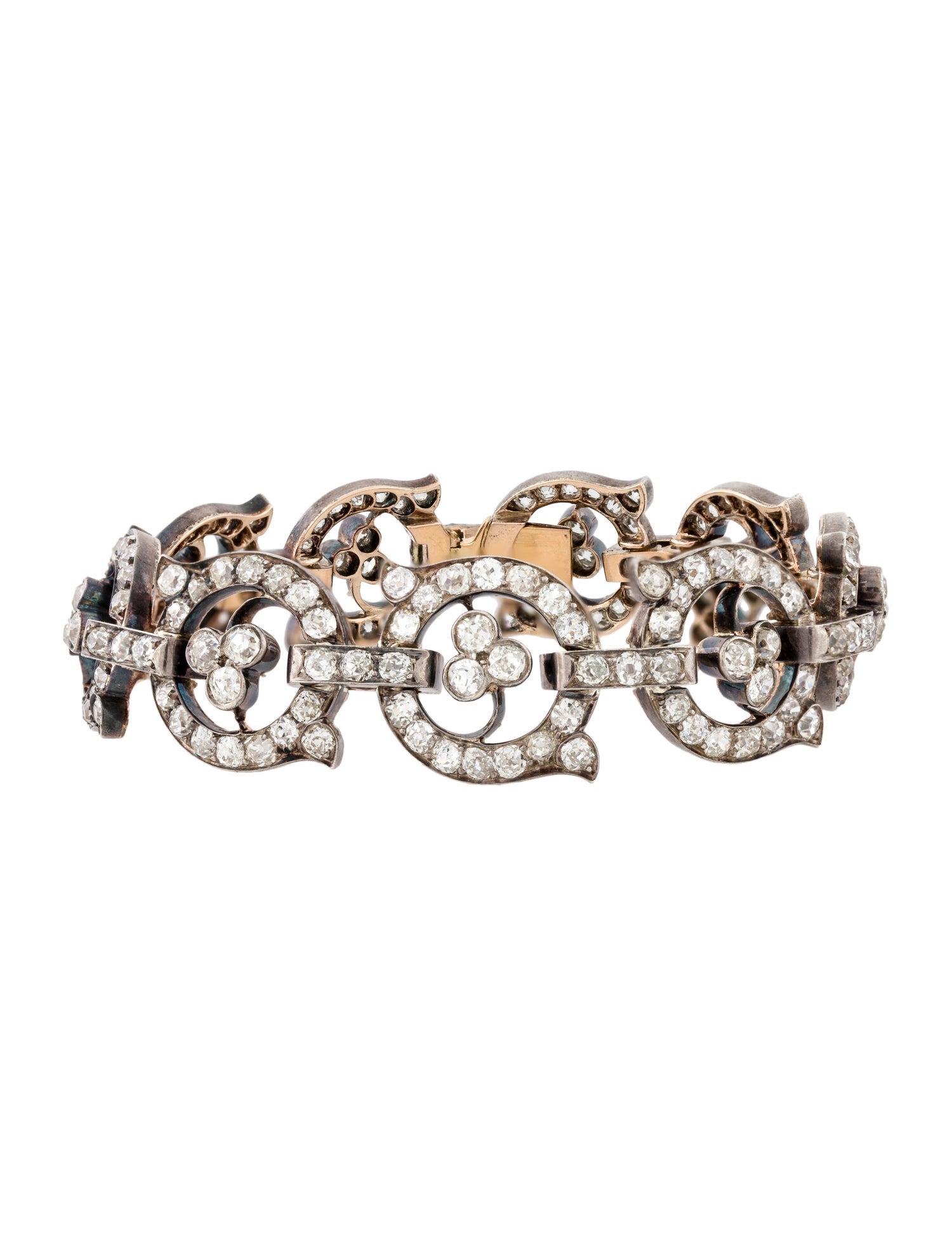 Bracelet Antique 15.84ctw Diamond Link