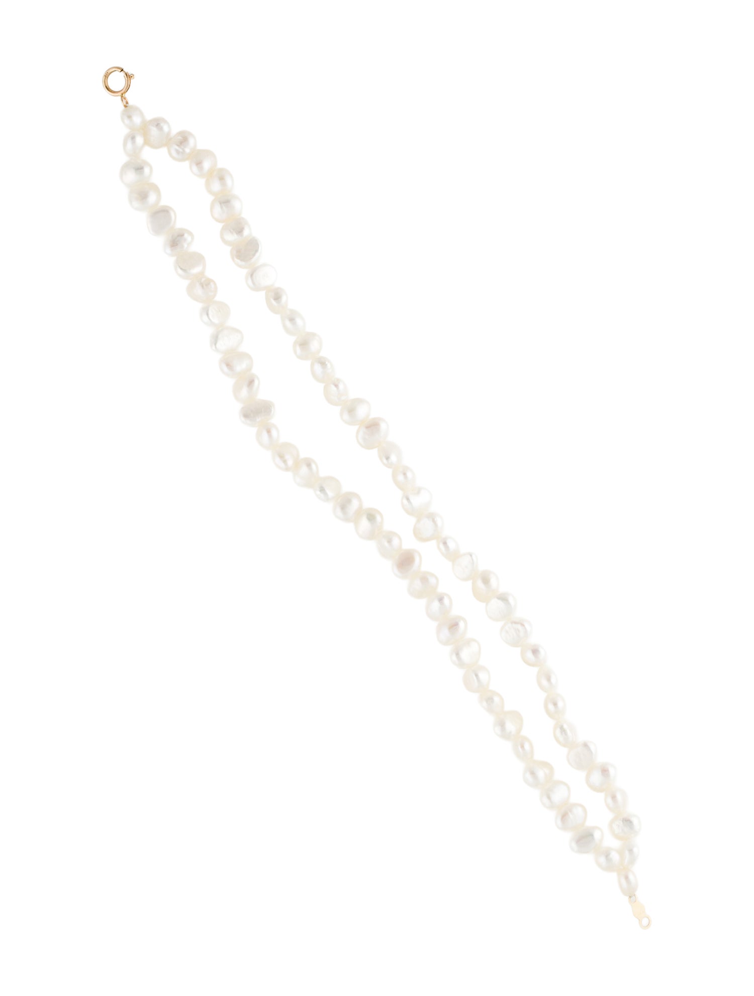 Bracelet 14K Pearl Double Strand