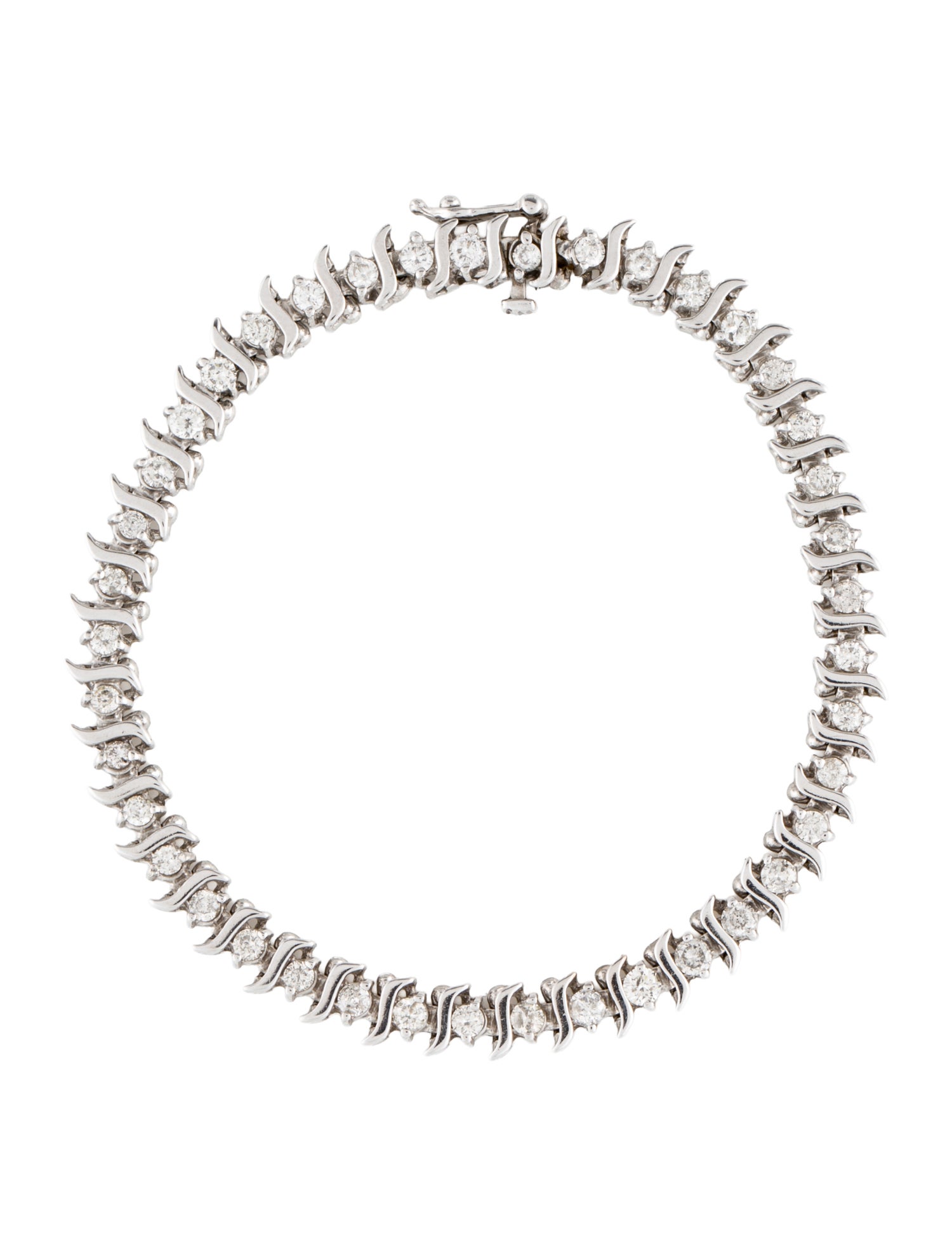 Bracelet 10K 1.84ctw Diamond Tennis