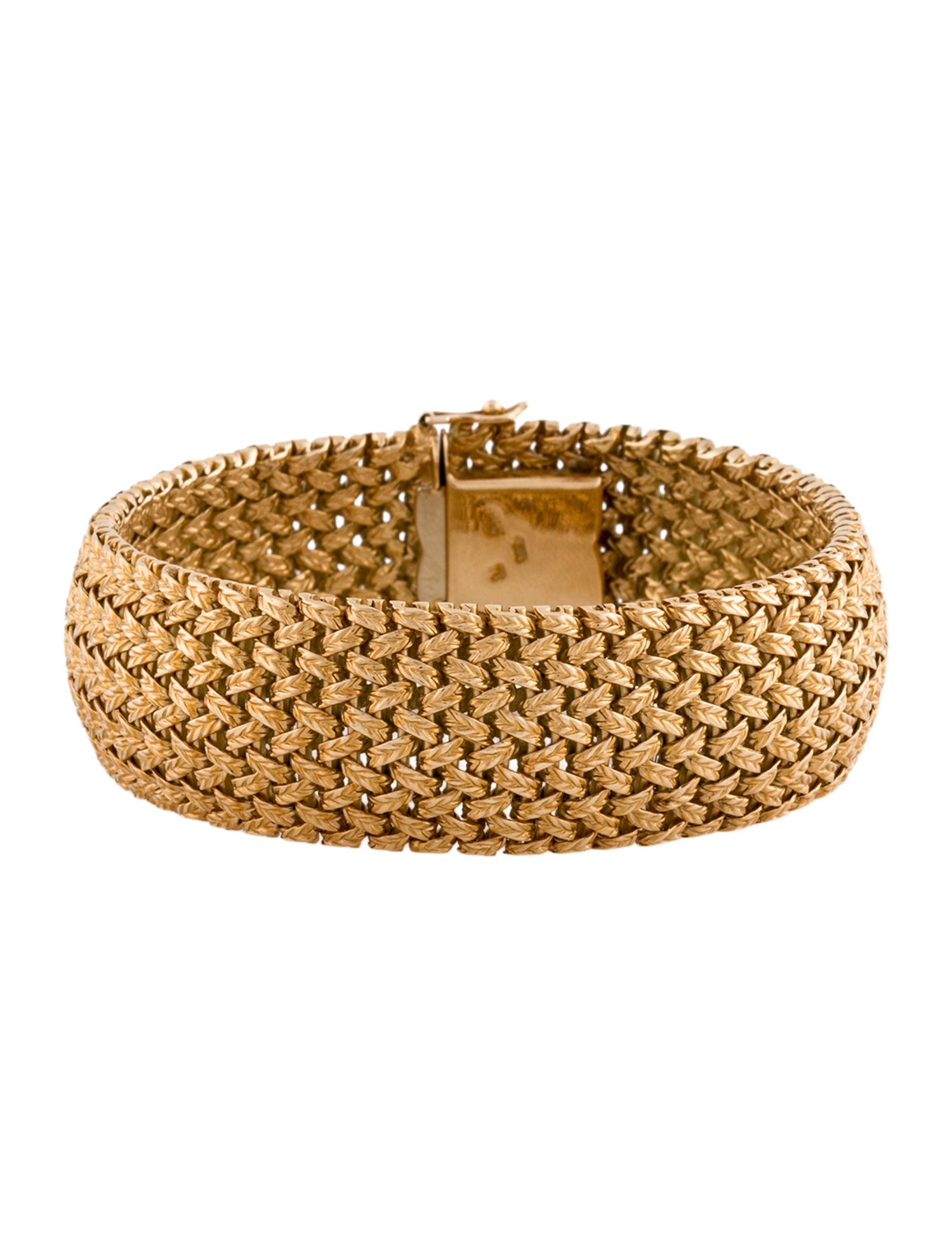 Bracelet 14K Woven Link