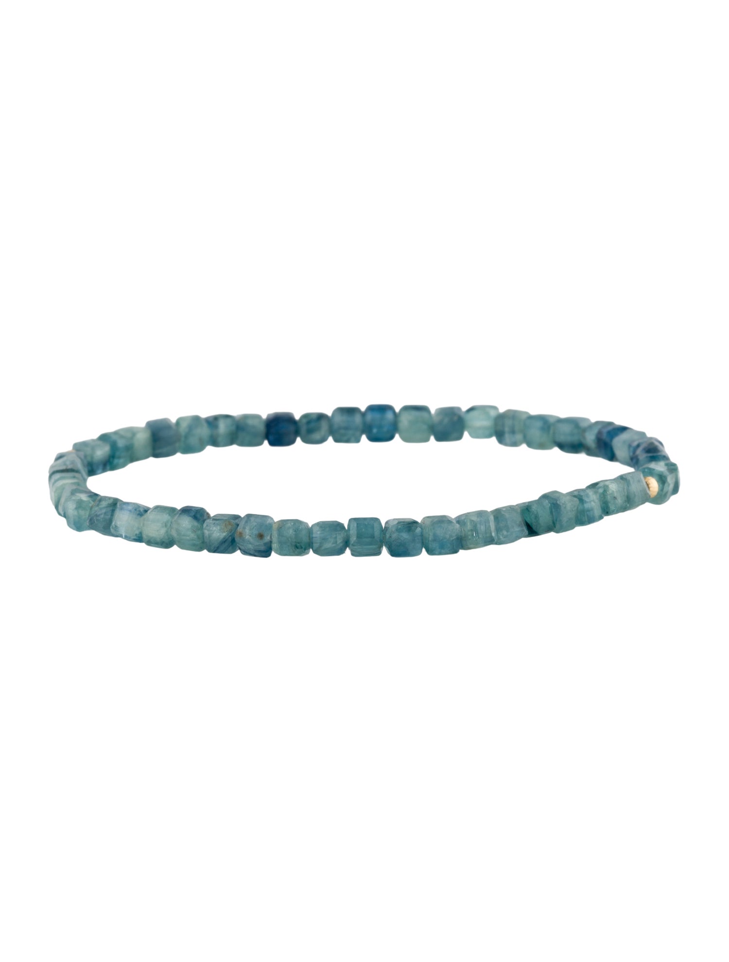 Bracelet 14K Kyanite Beaded