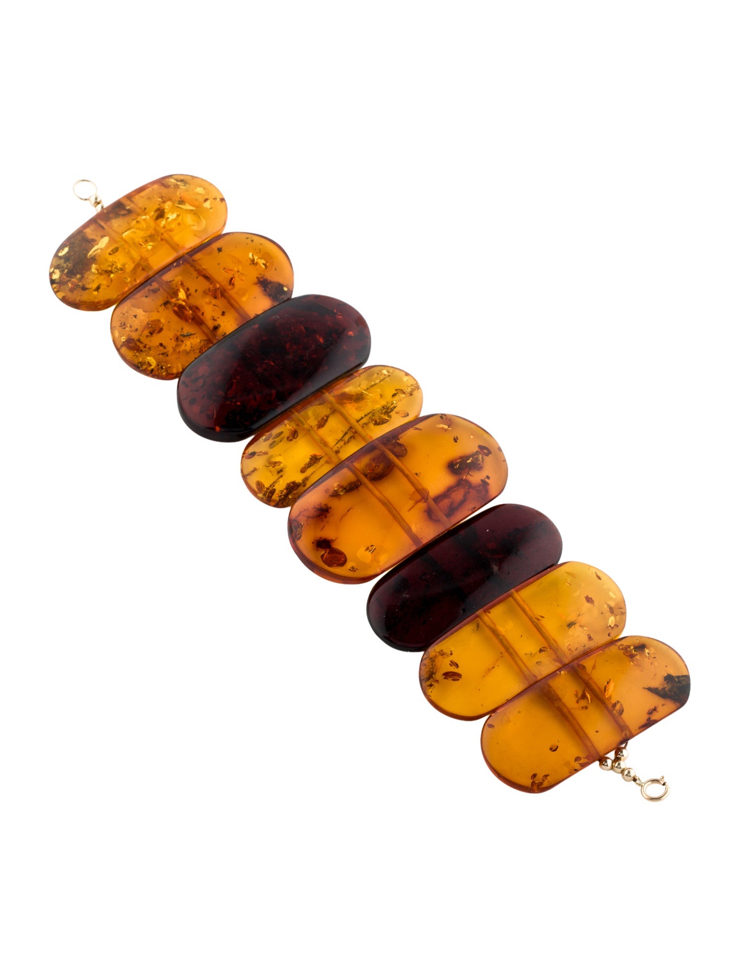 Bracelet 14K Amber Bead