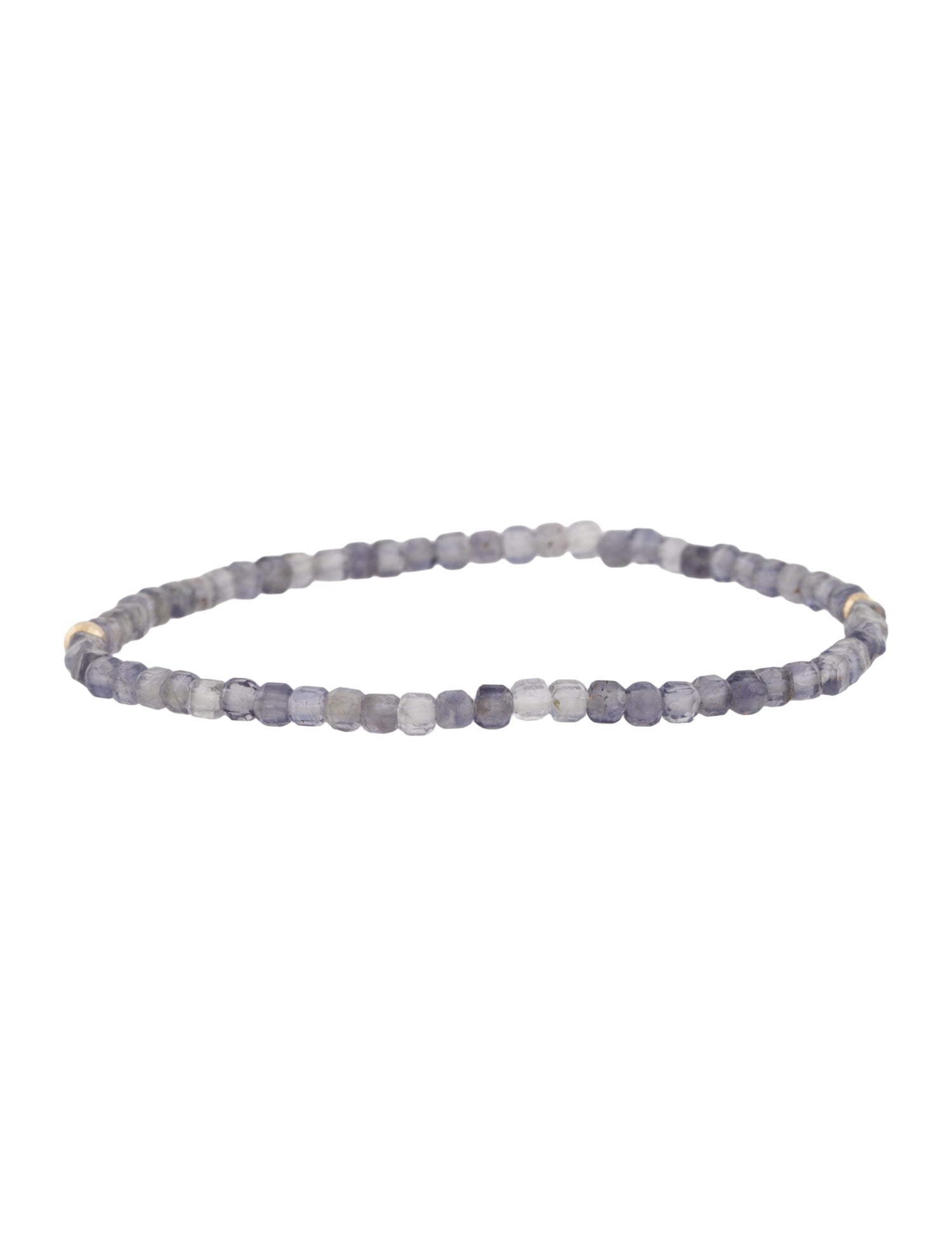 Bracelet 14K Kyanite Stretch Bead