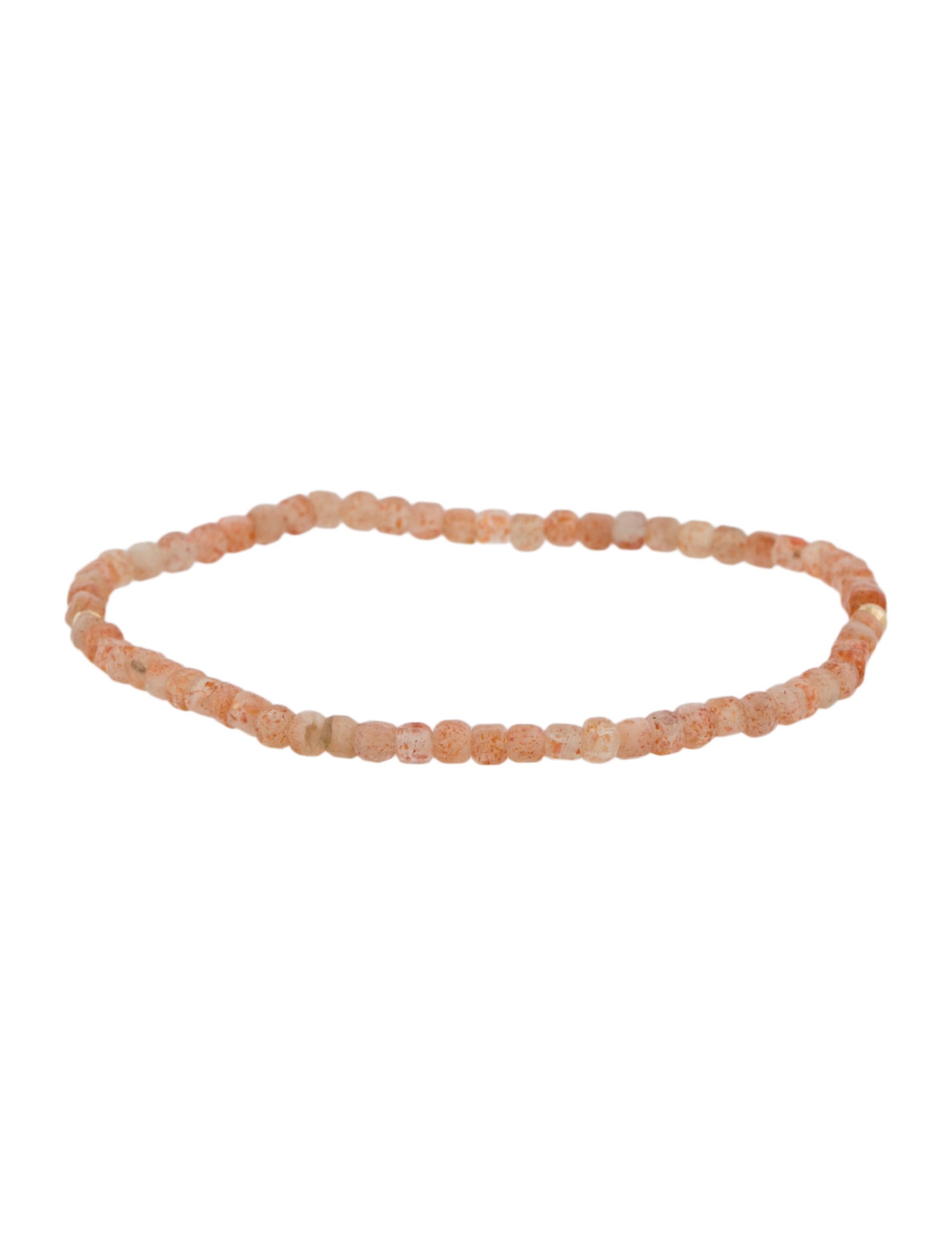 Bracelet 14K Sunstone Bead