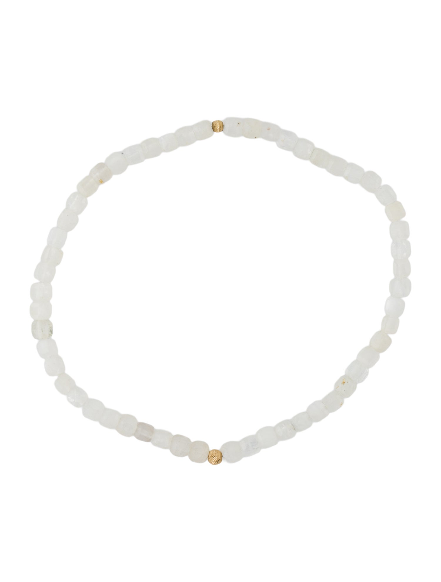 Bracelet 14K Moonstone Labradorite Bead
