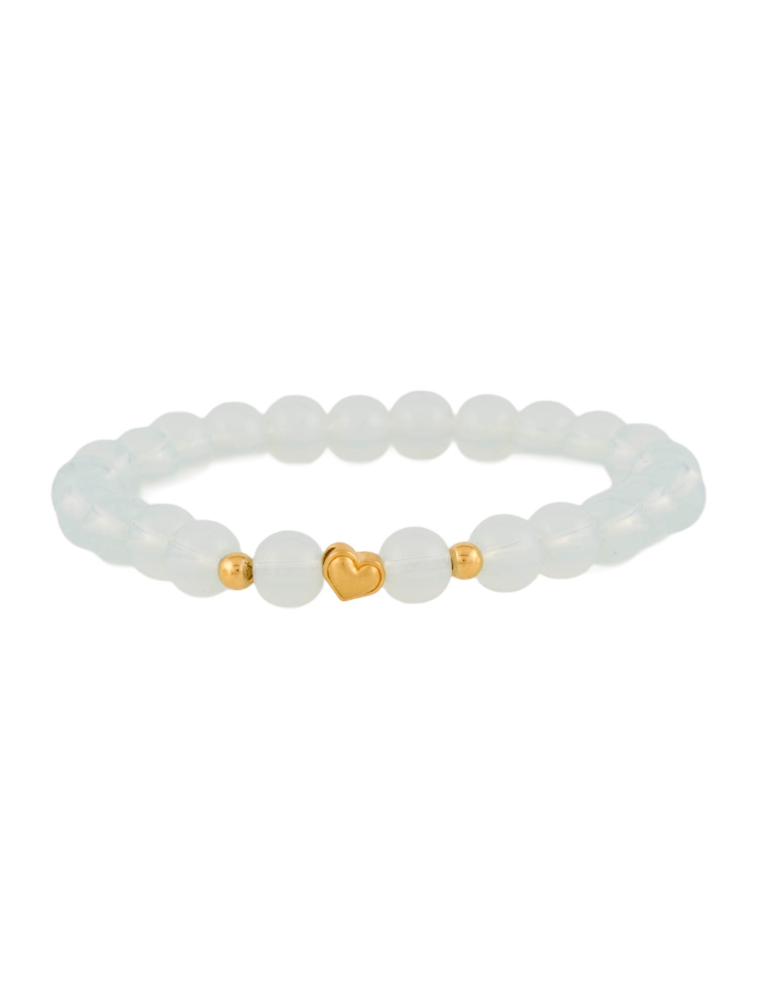 Bracelet 24K Glass Beaded Stretch