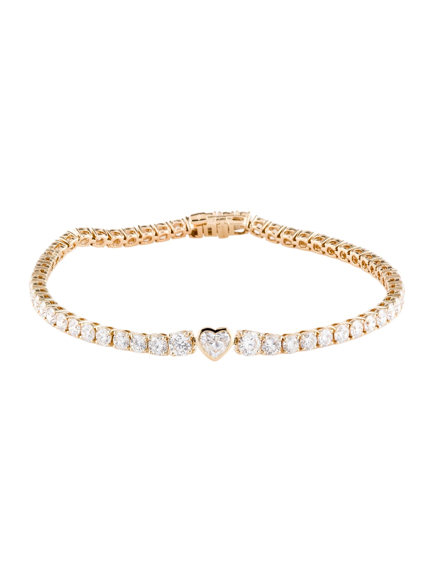 Bracelet 14K 5.85ctw Lab-Grown Diamond Tennis