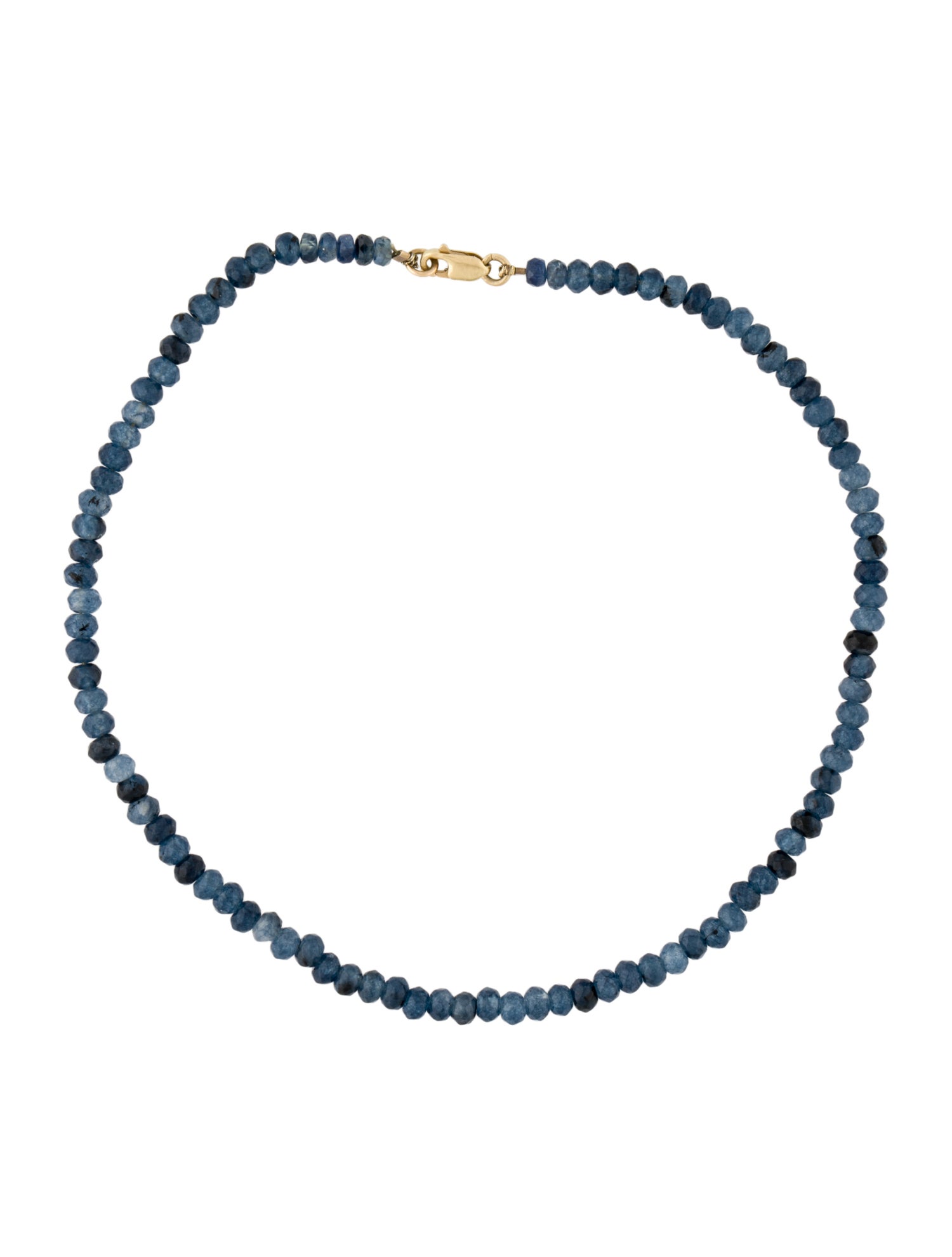 Bracelet 14K Dyed Quartzite Bead Anklet