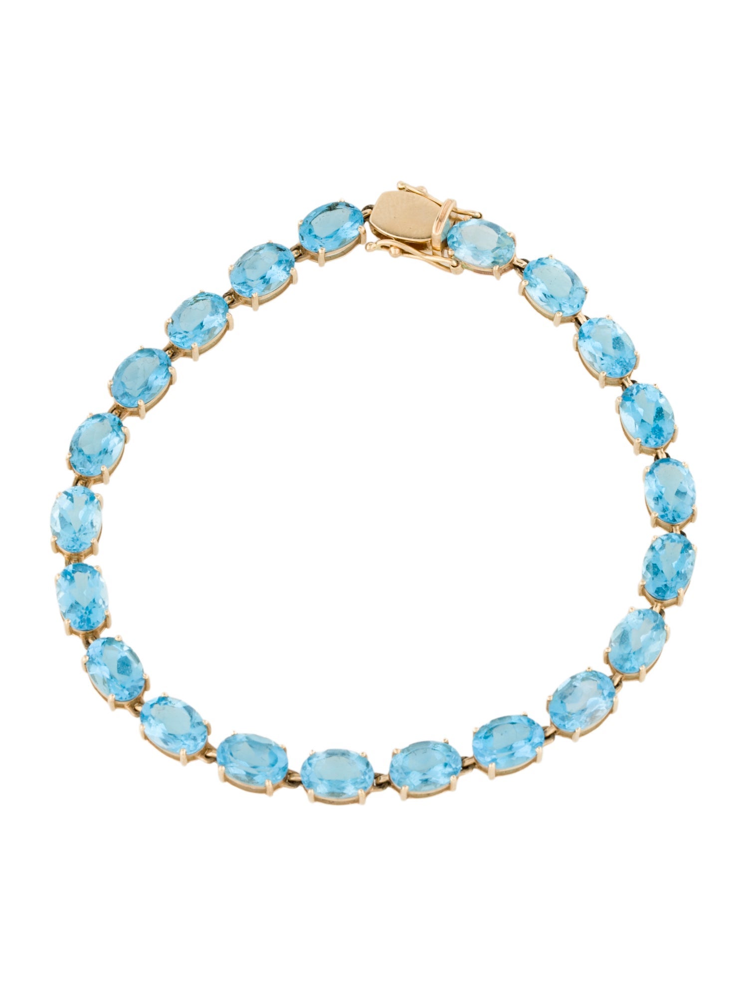 Bracelet 14K 19.44ctw Topaz Link